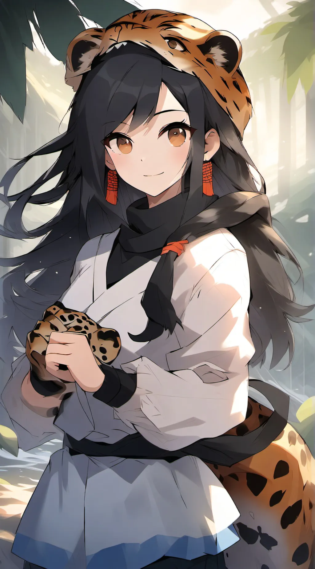 ai character: Loona background