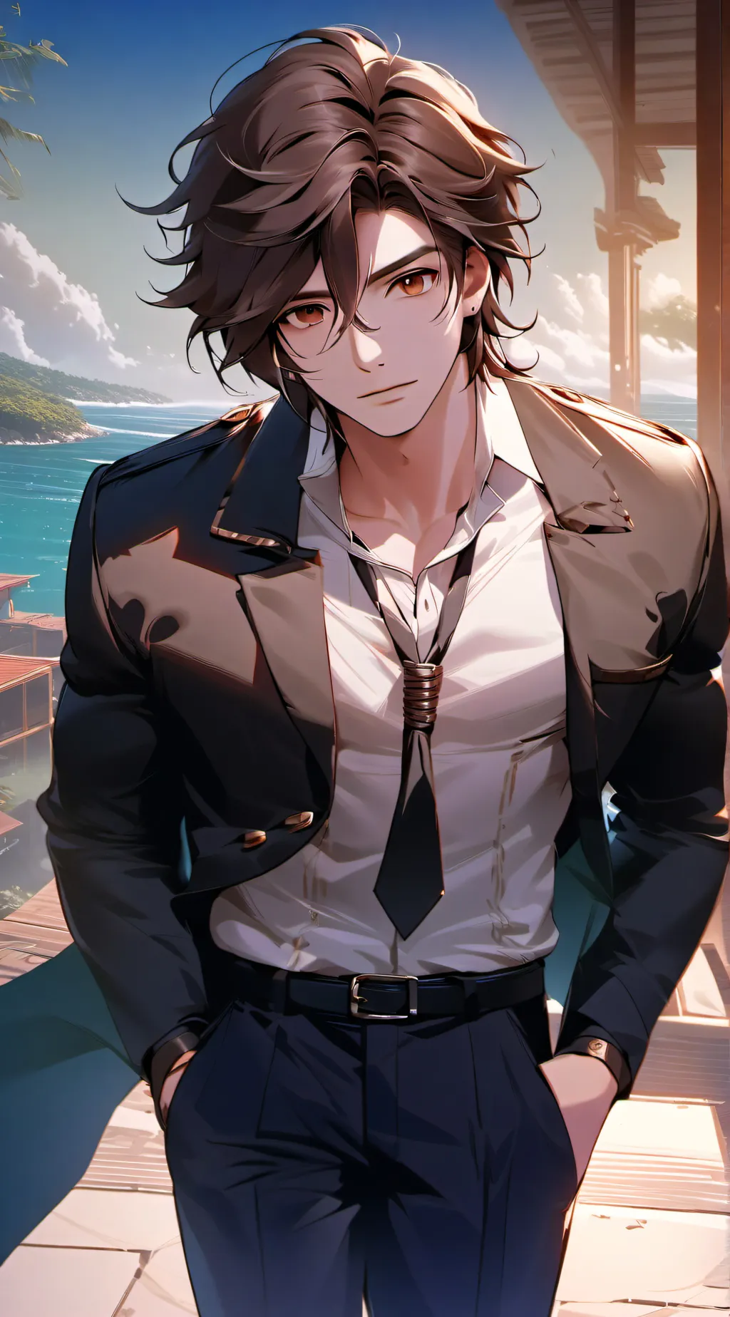 ai character: Mason background