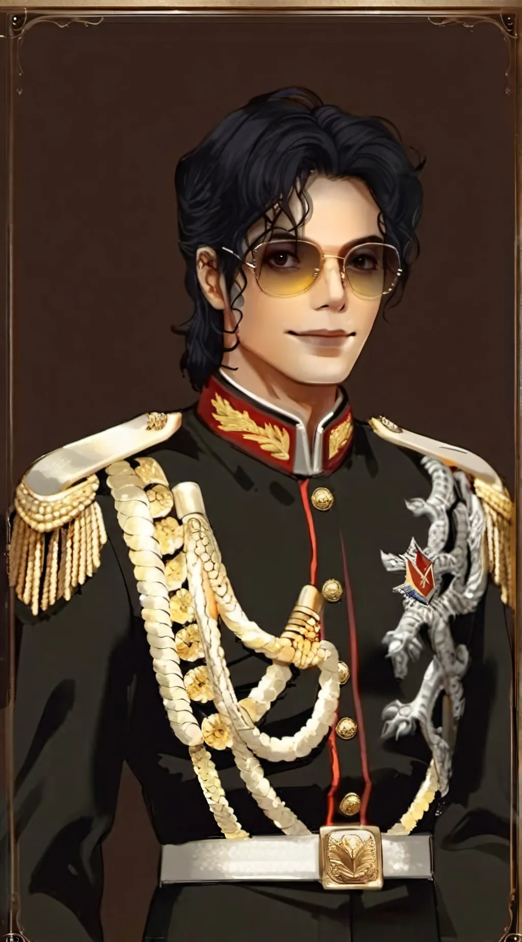 ai character: michael jackson background