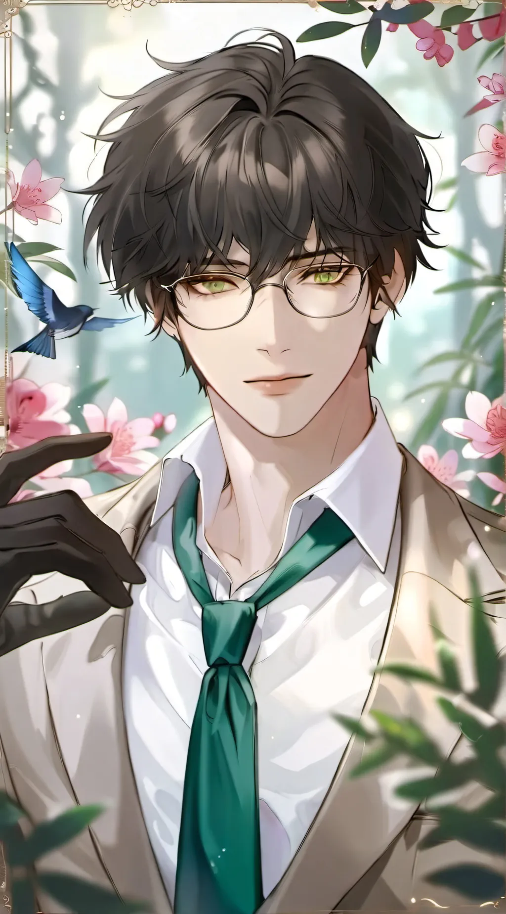 ai character: Leo background