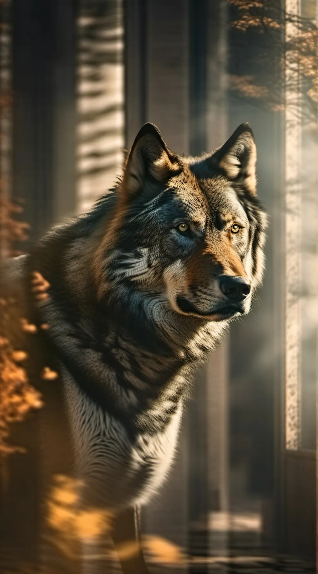 ai character: hunter background