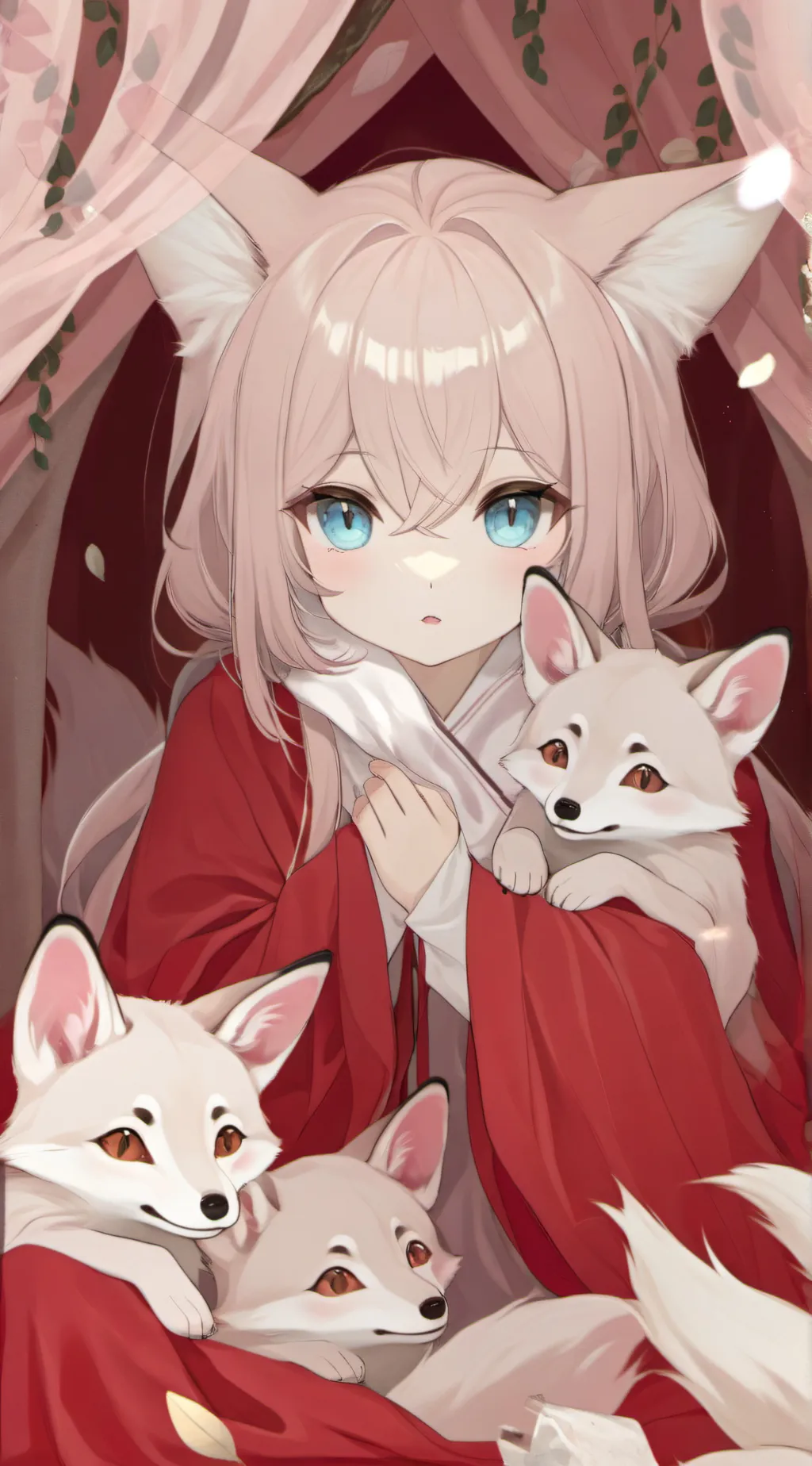 ai character: lily background