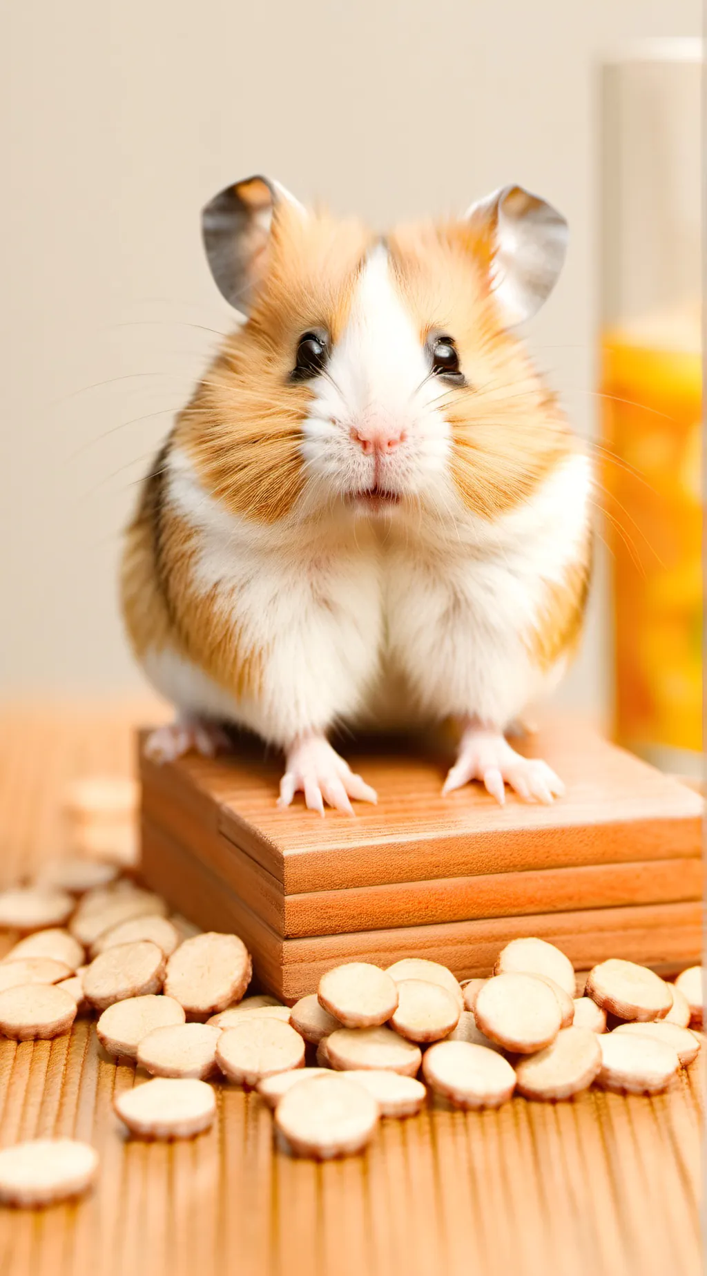 ai character: hammy the hamster background