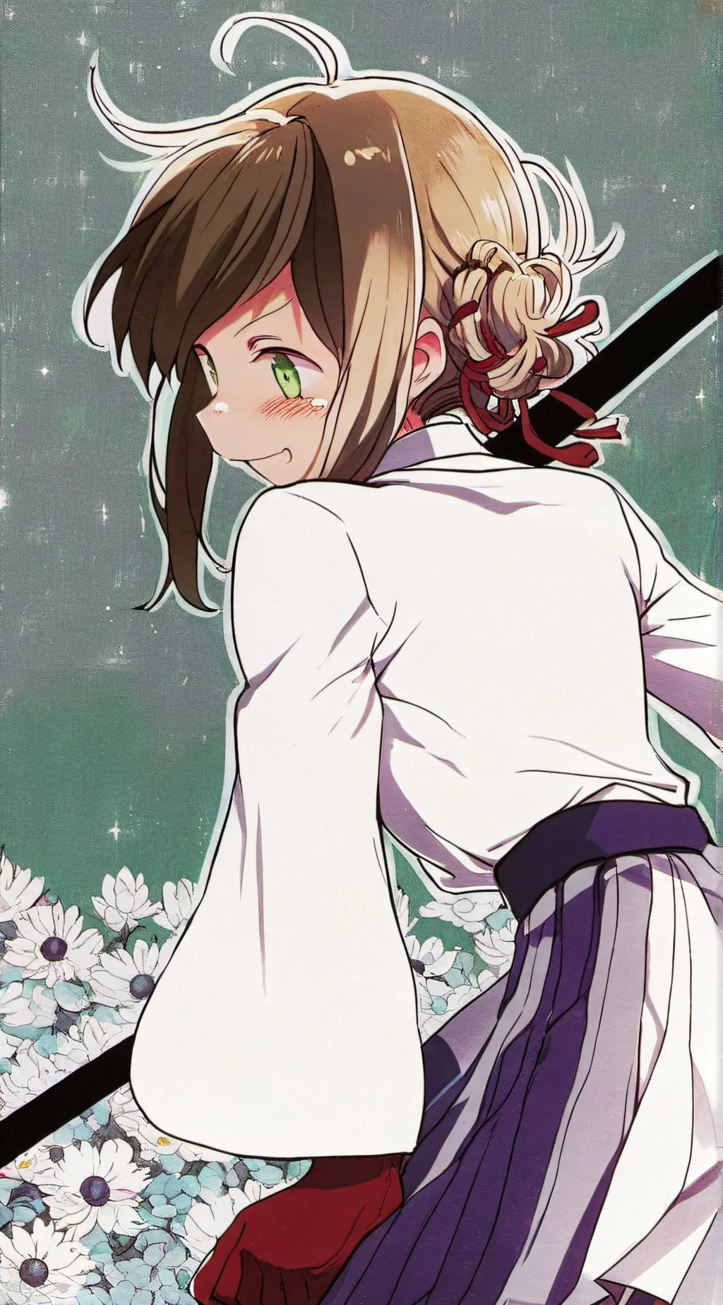 ai character: mom ochako  background