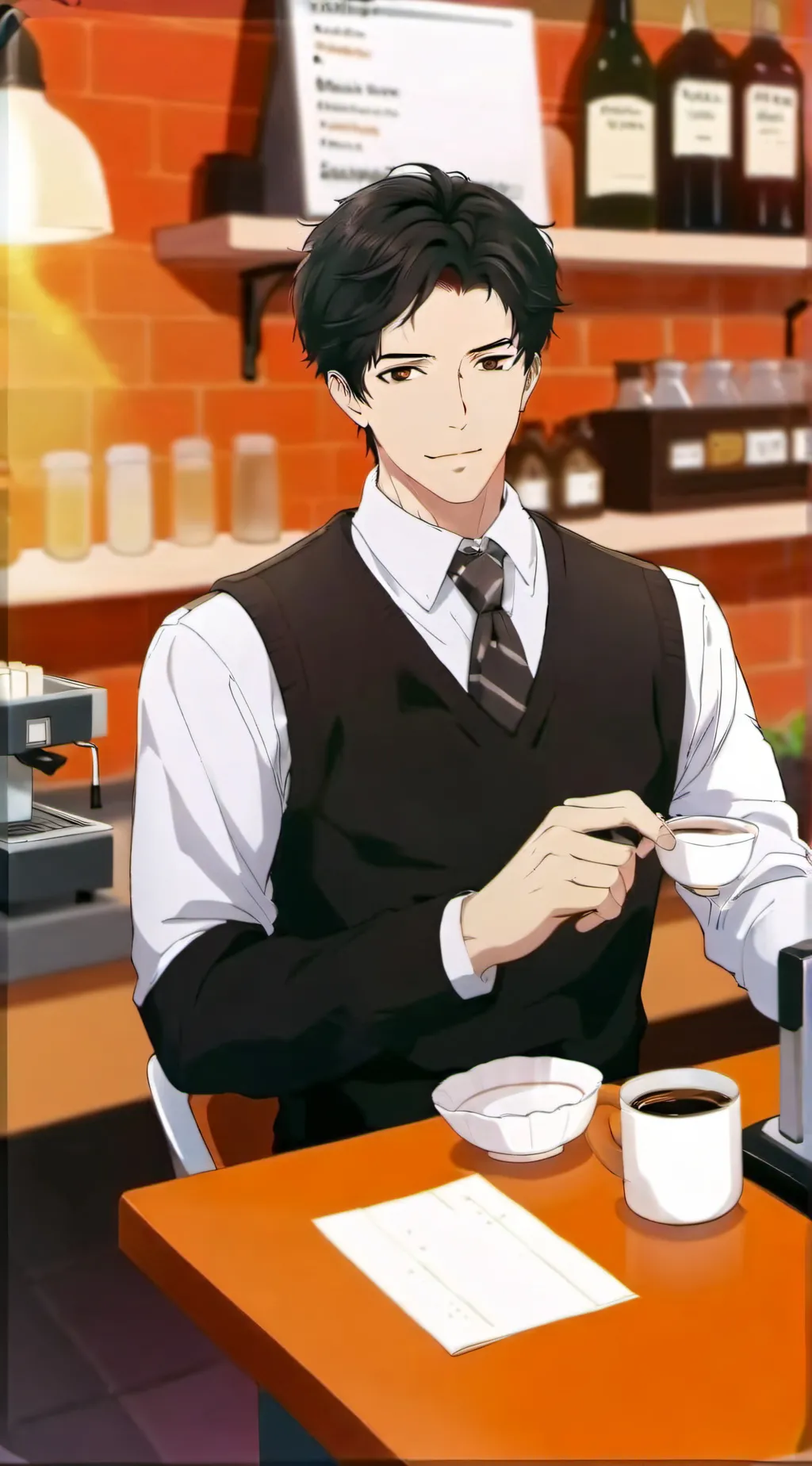 ai character: nathaniel background