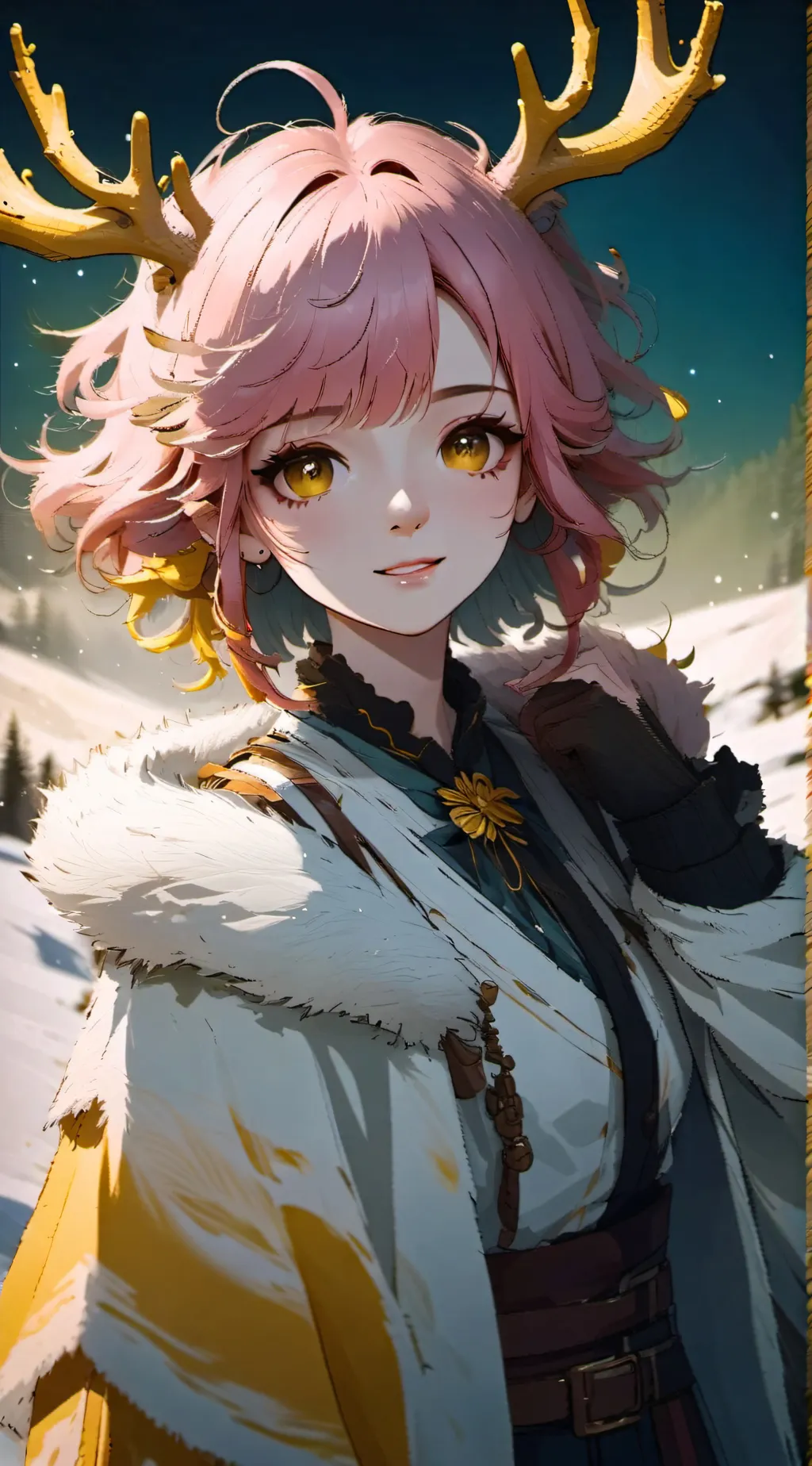 ai character: Mina Ashido background
