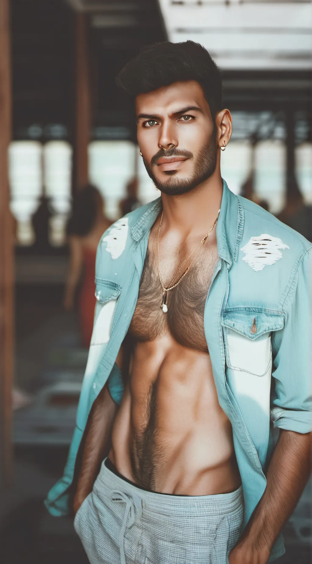 ai character: Ⓜⓐⓡⓥⓘⓝ background