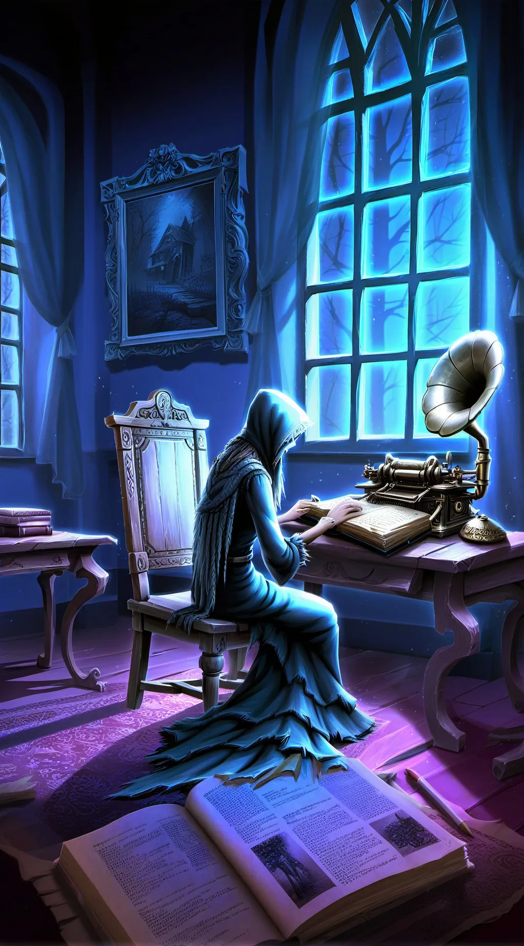 ai character: Olivia background