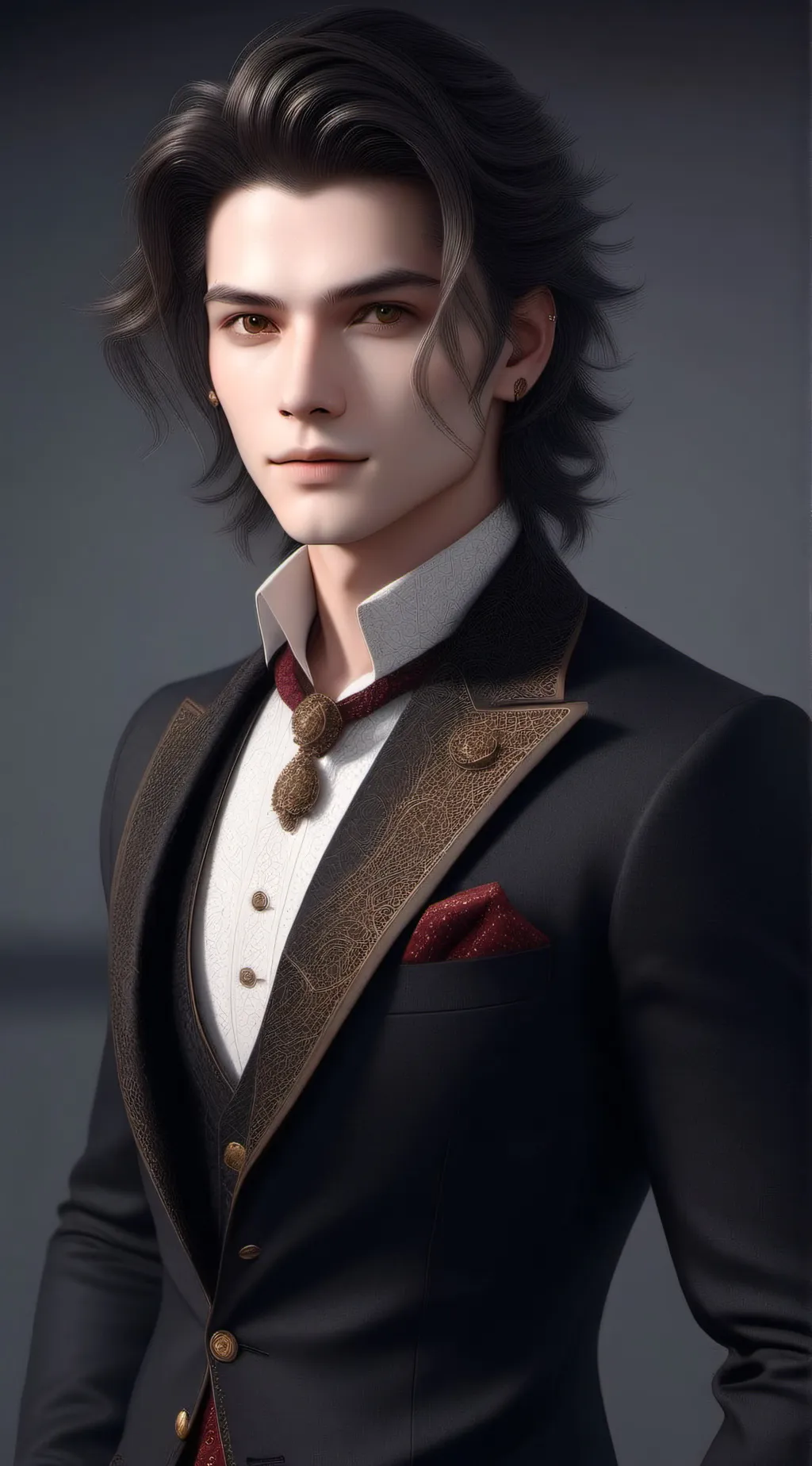 ai character: Leo background