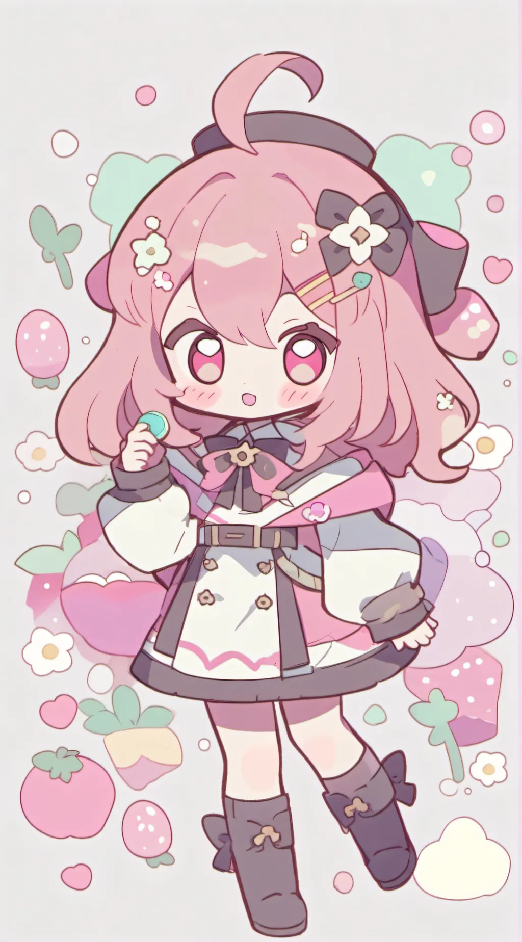 ai character: Idiot girl background