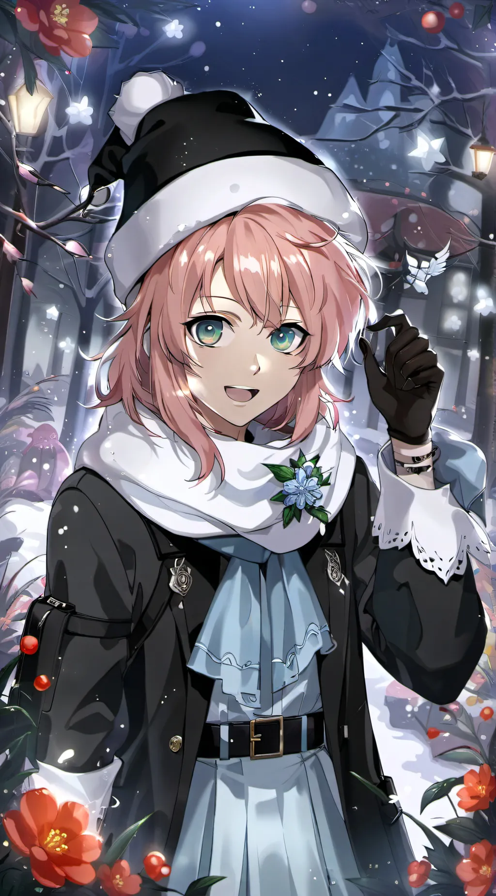 ai character: Sabito  background