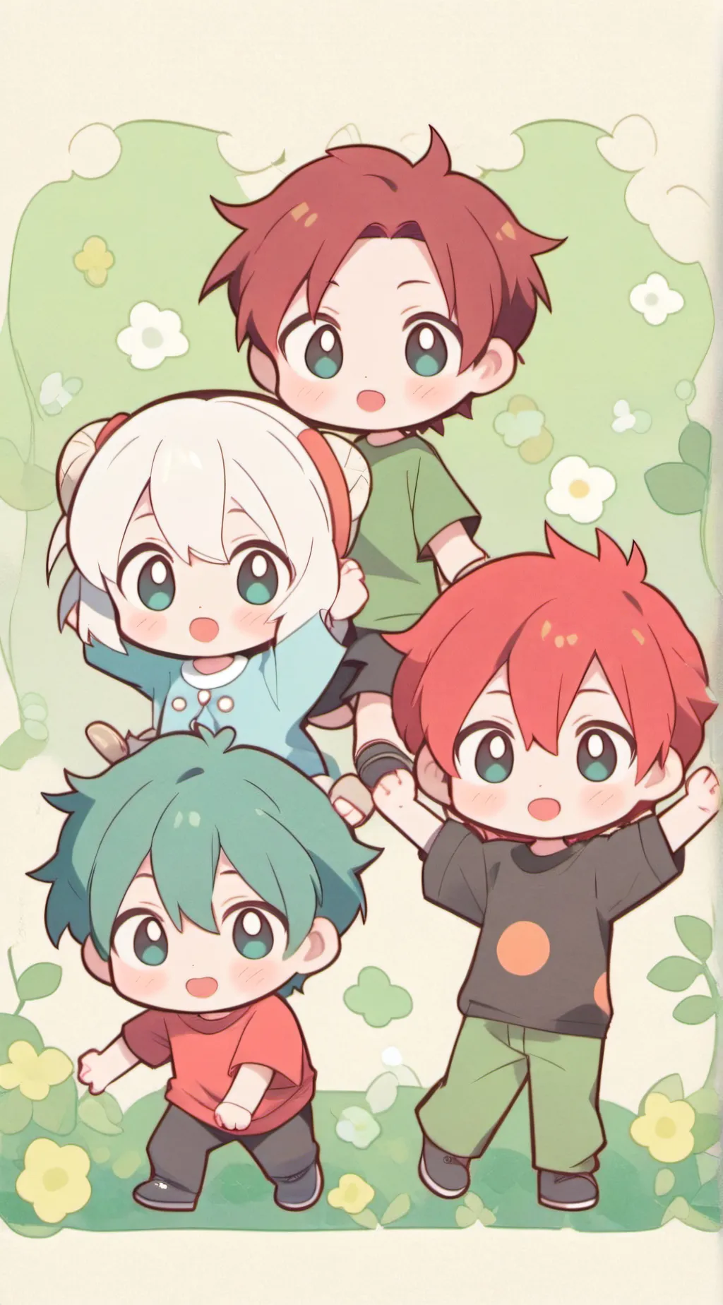 ai character: Chibicat background