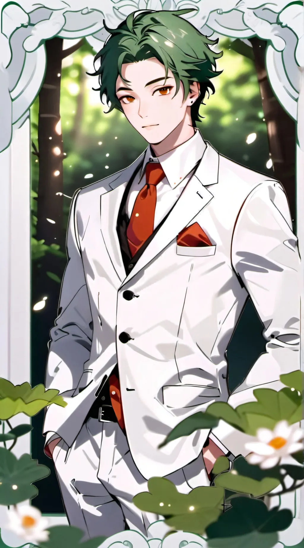 ai character: Leo background