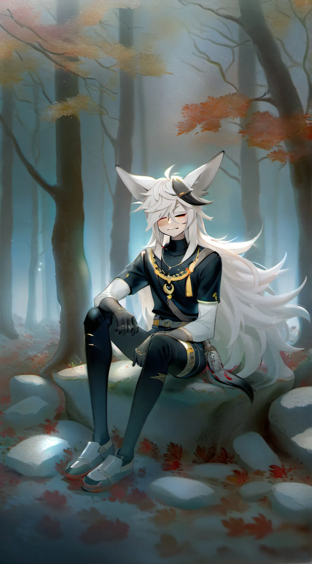 ai character: Oliver from fpe  background