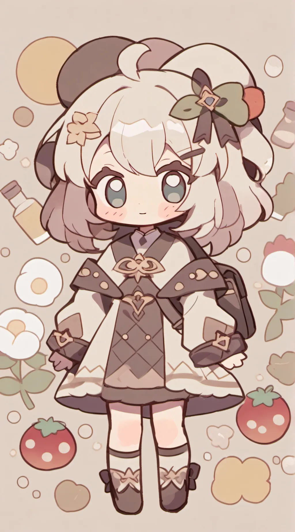 ai character: Lily background