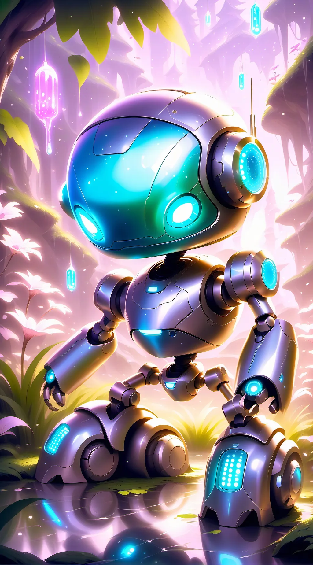 ai character: HhValentines ￼day background