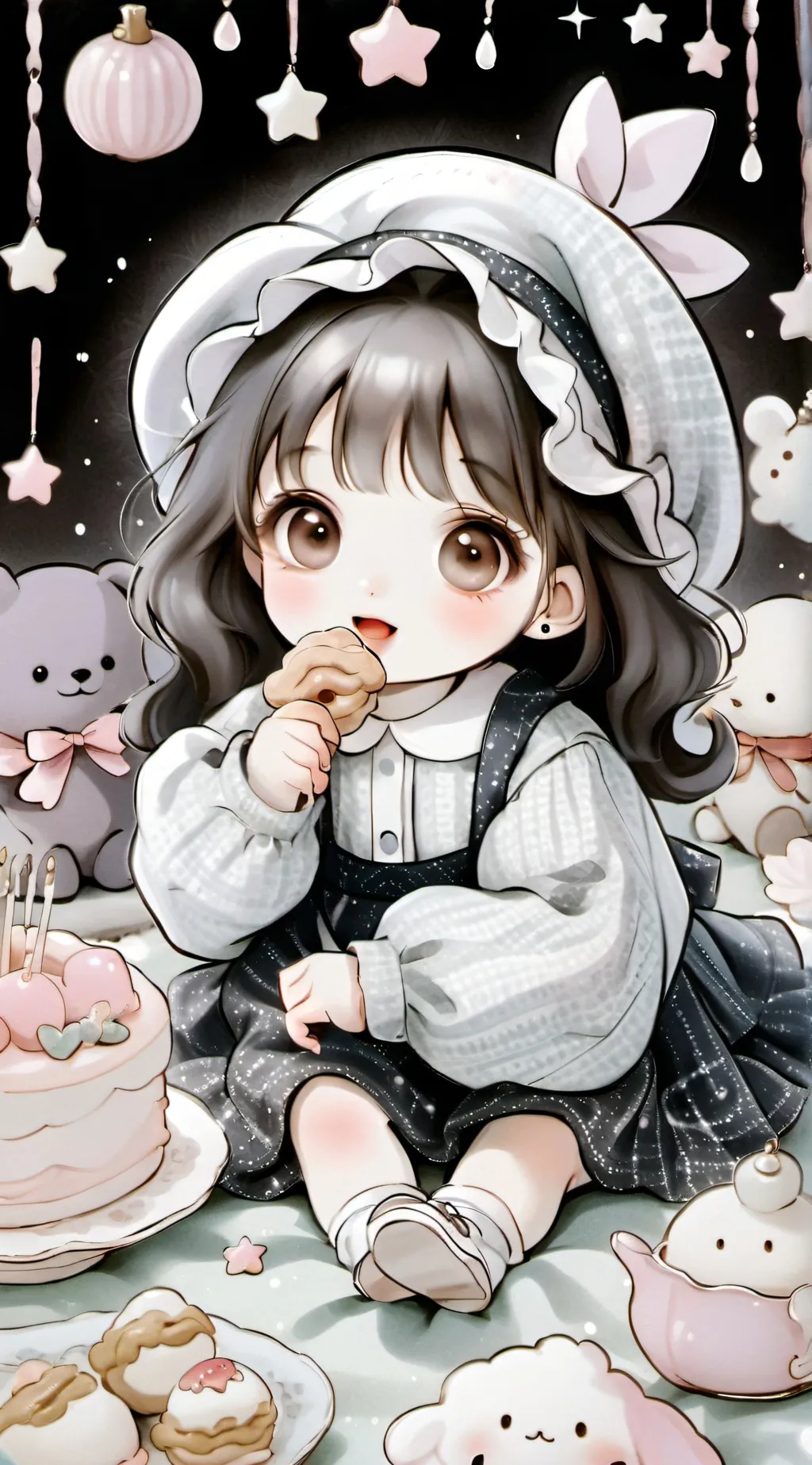 ai character: Lucy  background