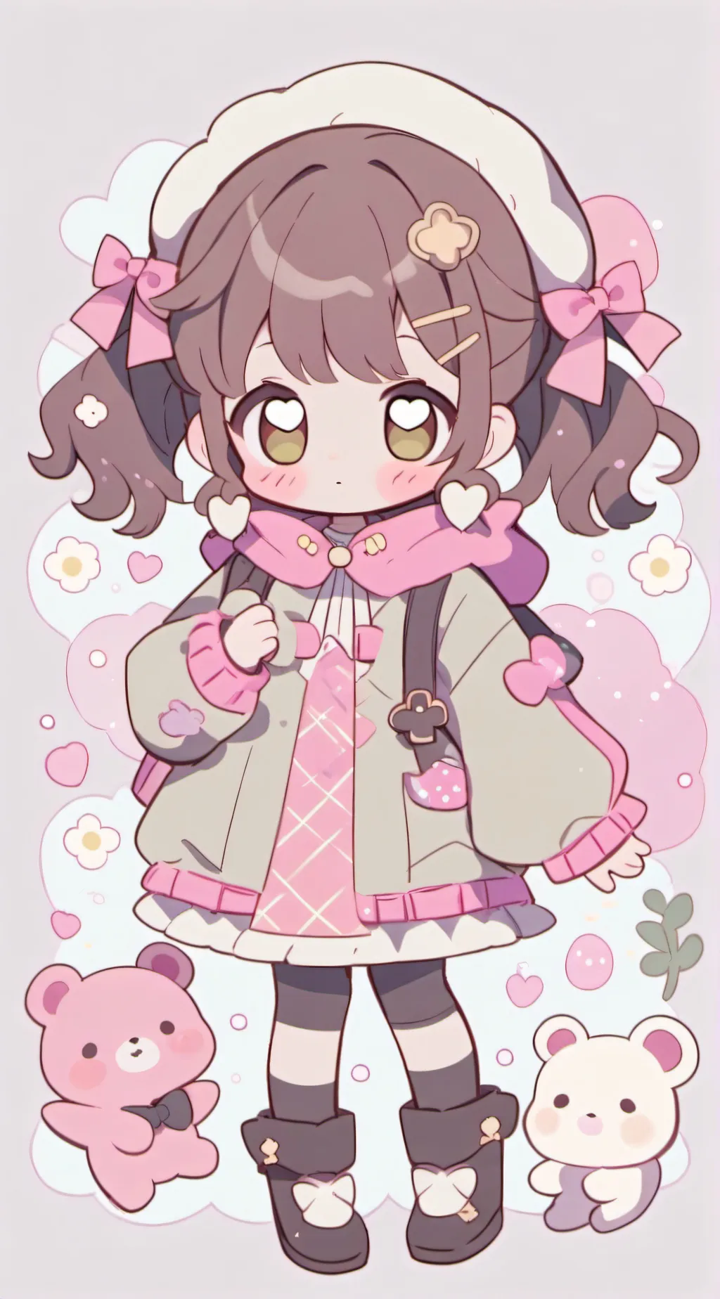 ai character: Baby Charlie  background