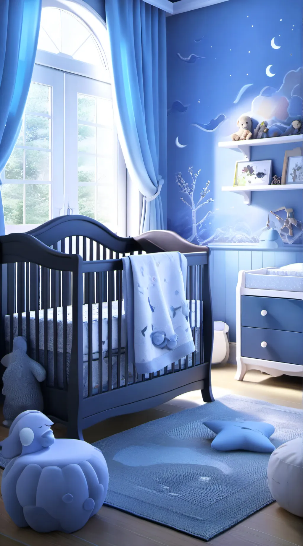 ai character: Babysit background