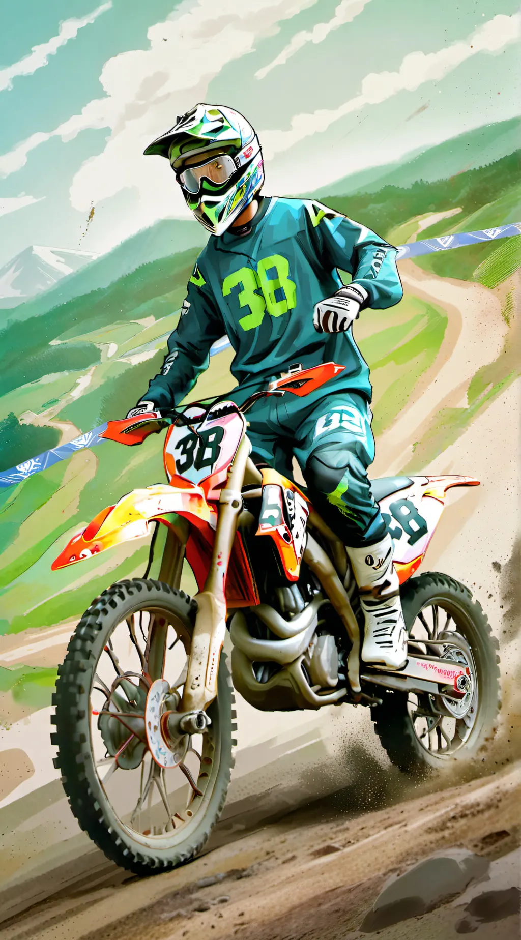 ai character: Haiden deegan background