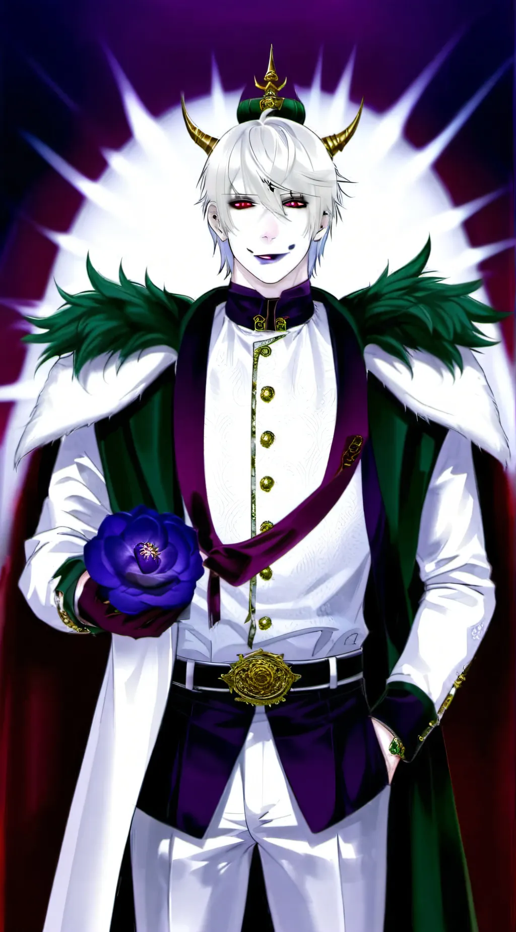 ai character: King Boo background