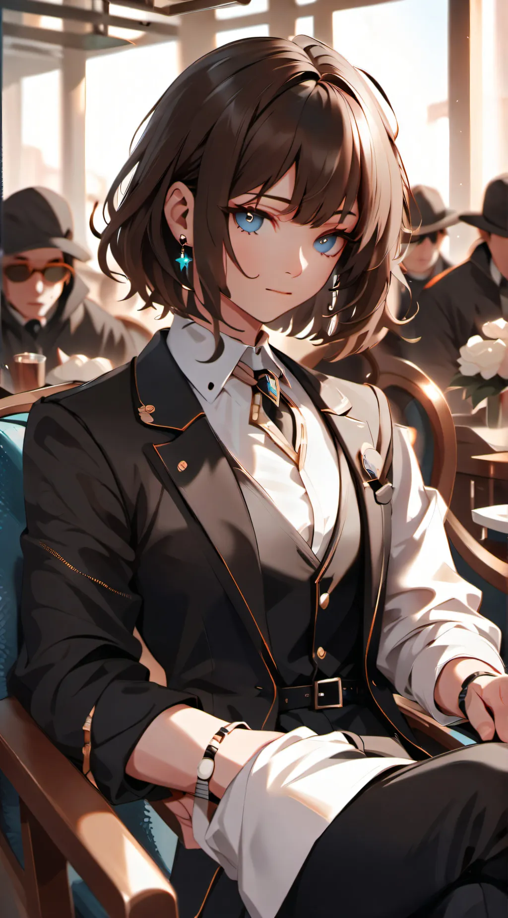 ai character: July background