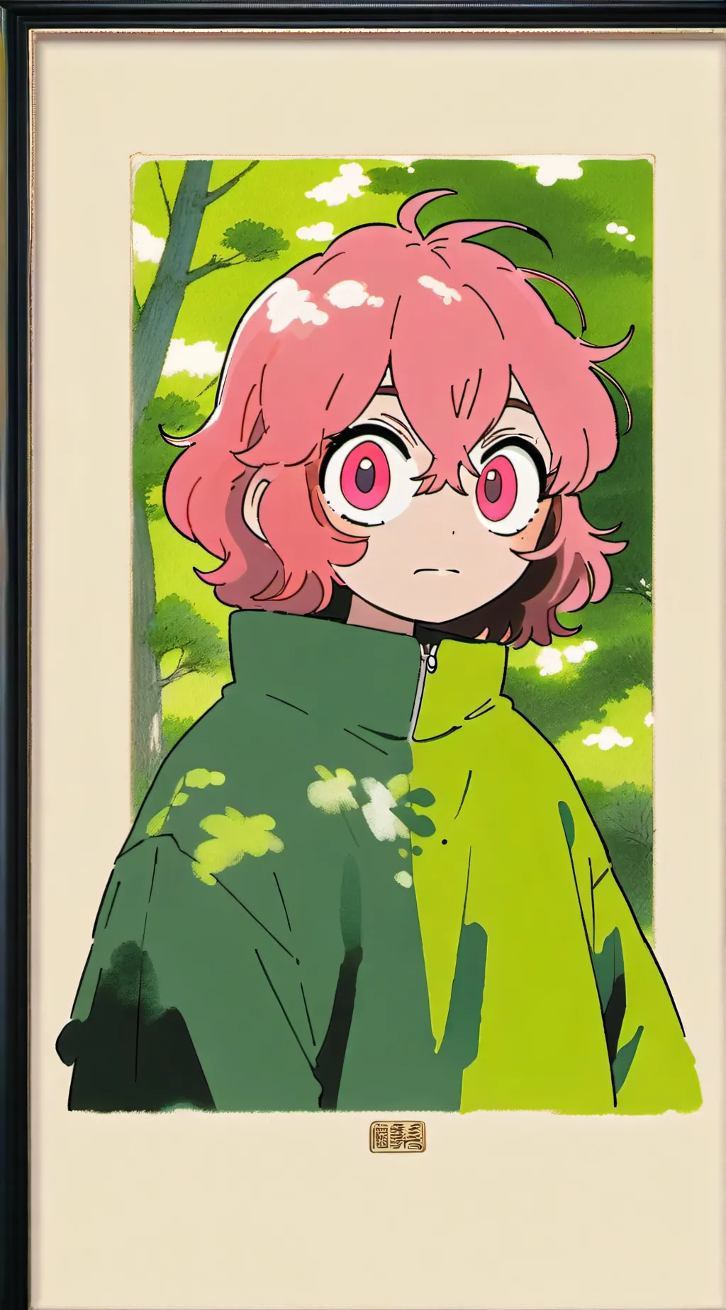 ai character: Bonnibeel  background