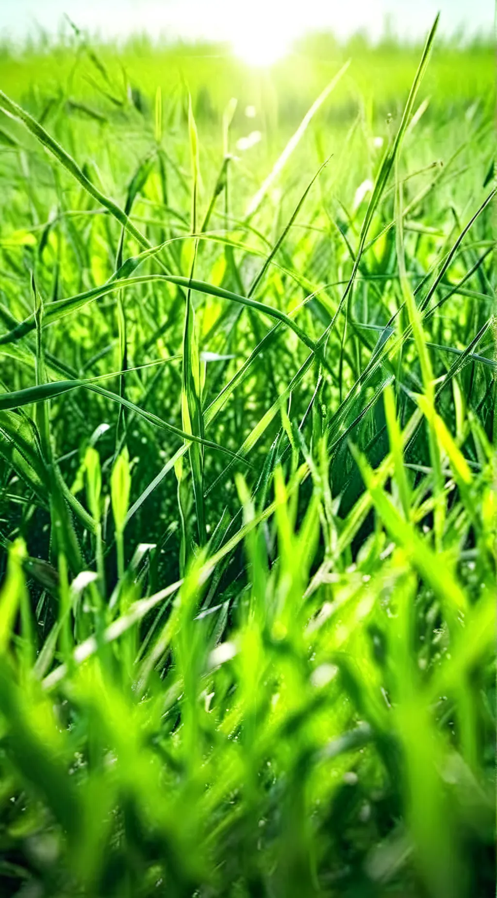 ai character: Grass background