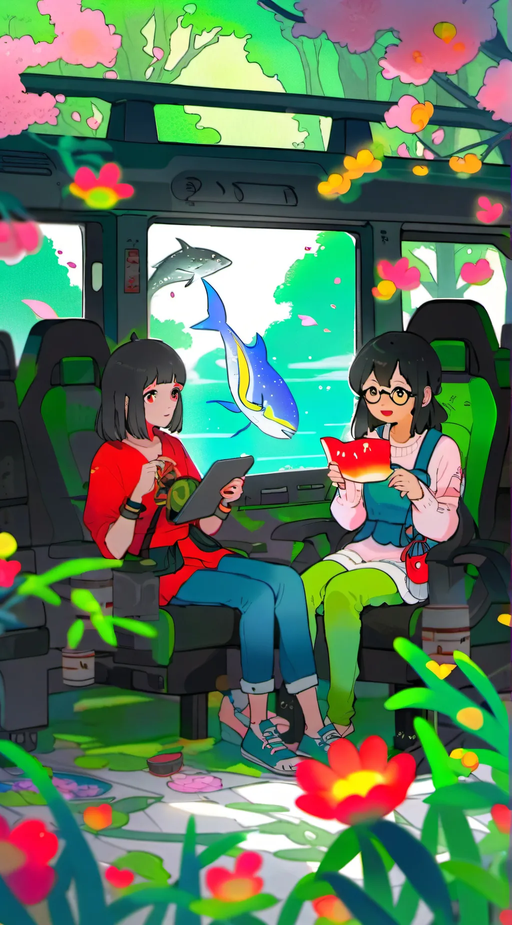 ai character: dead end  background