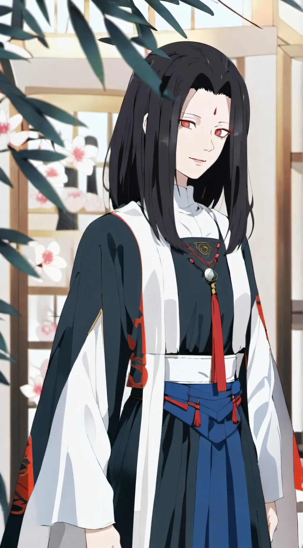 ai character: Demon slayer  background