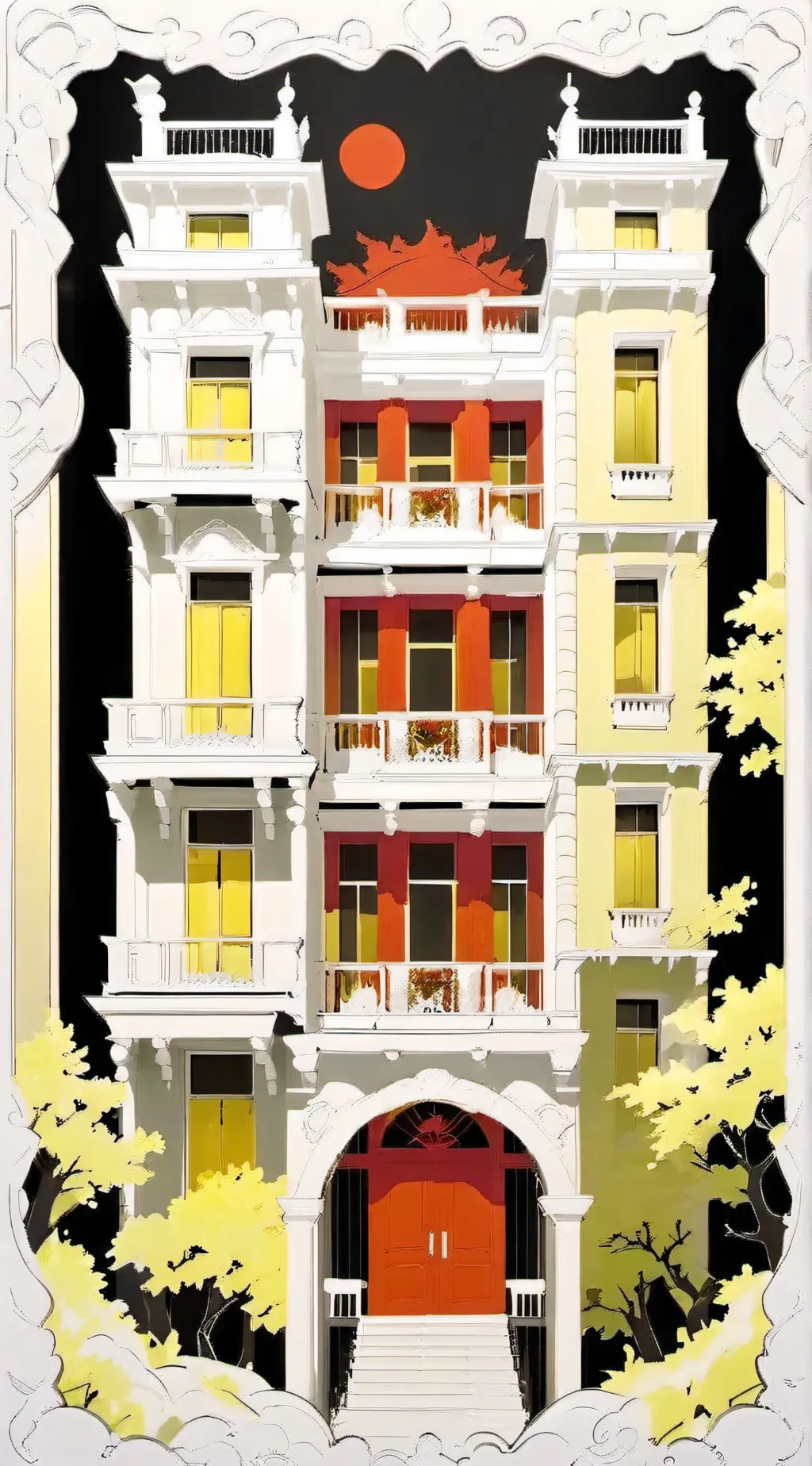 ai character: HH Valentines! background