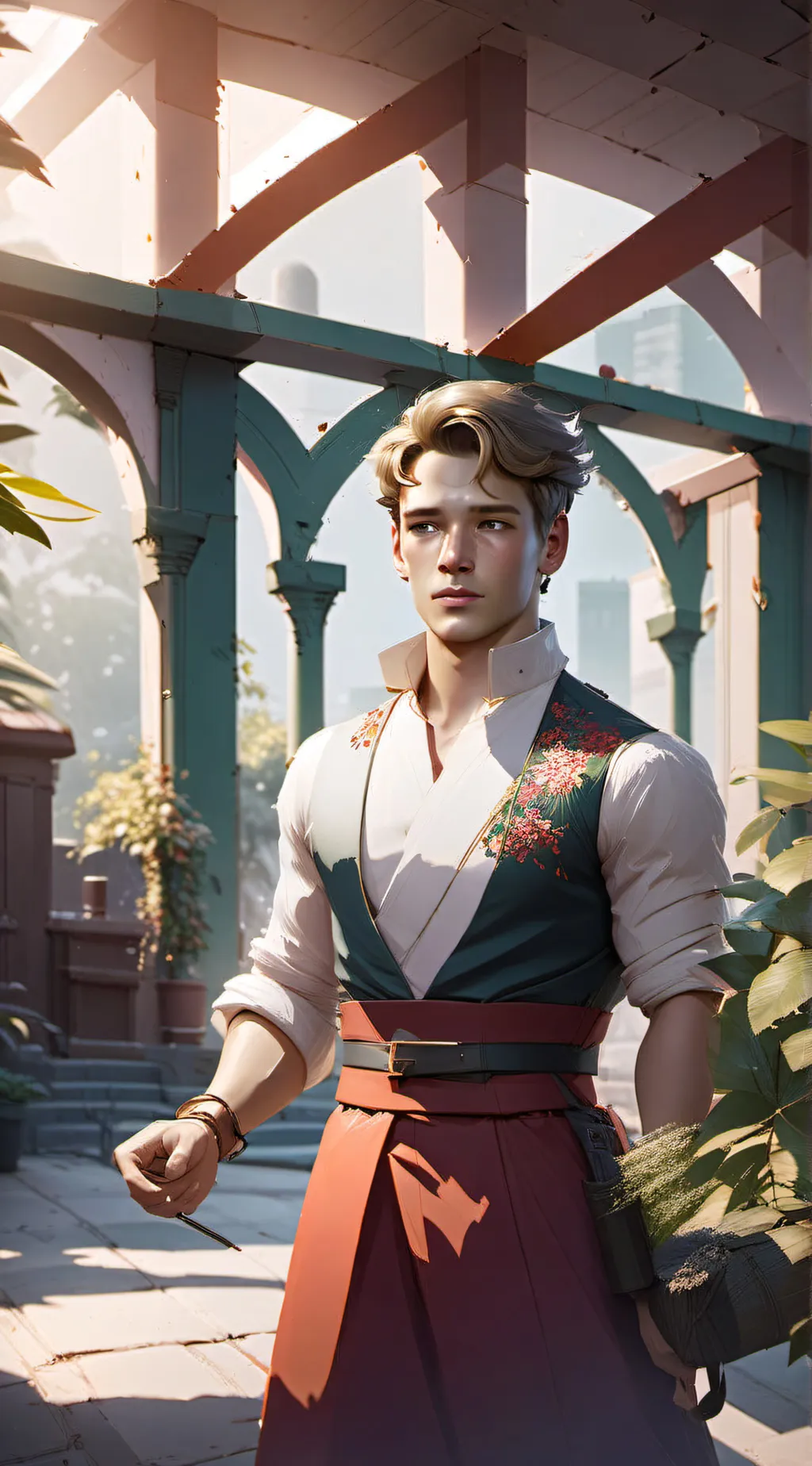 ai character: MHA  background