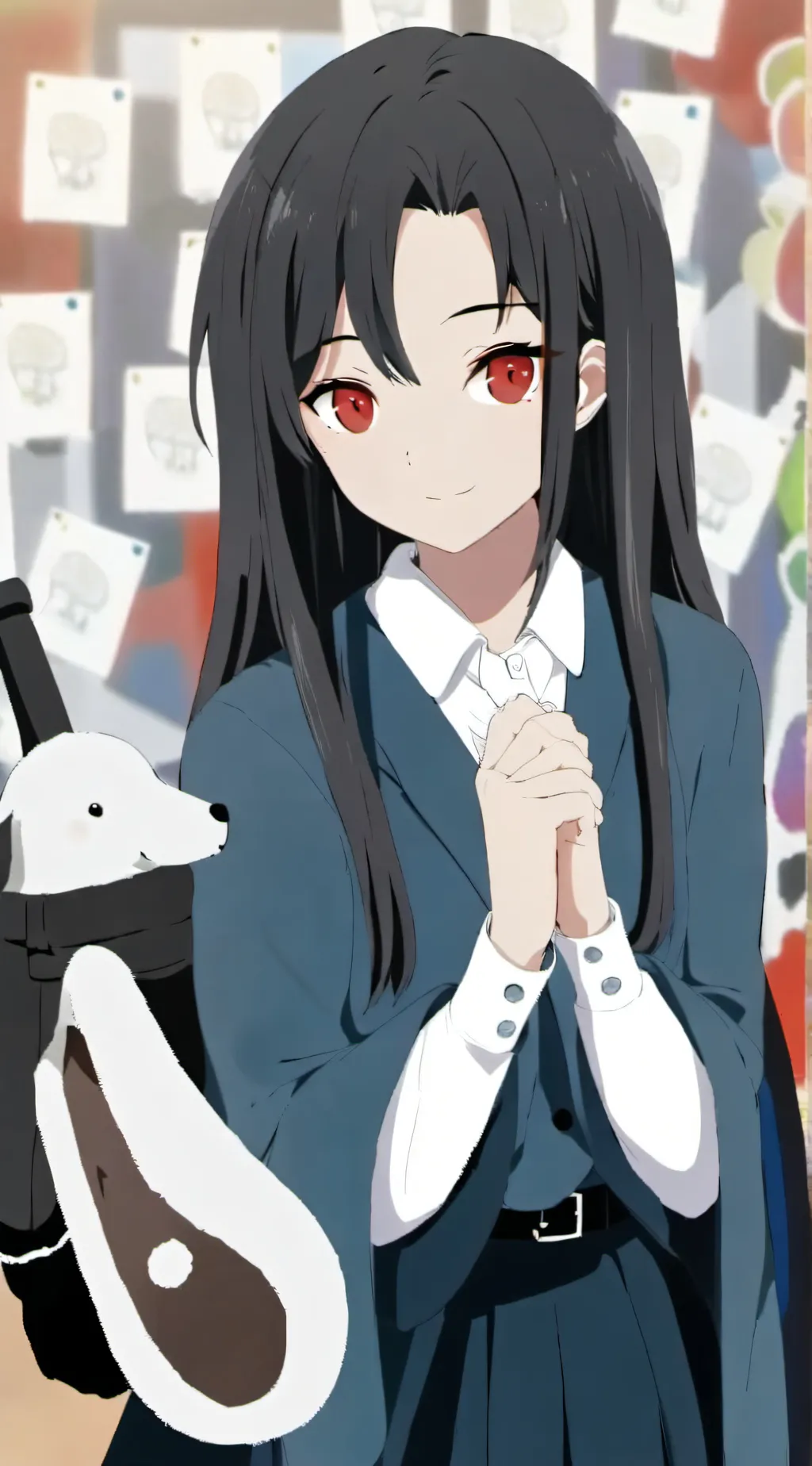 ai character: ur gf  background