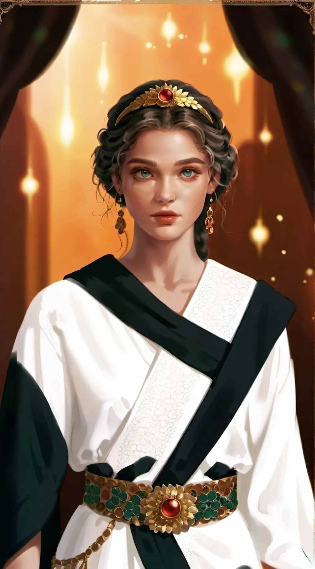 ai character: Serena background