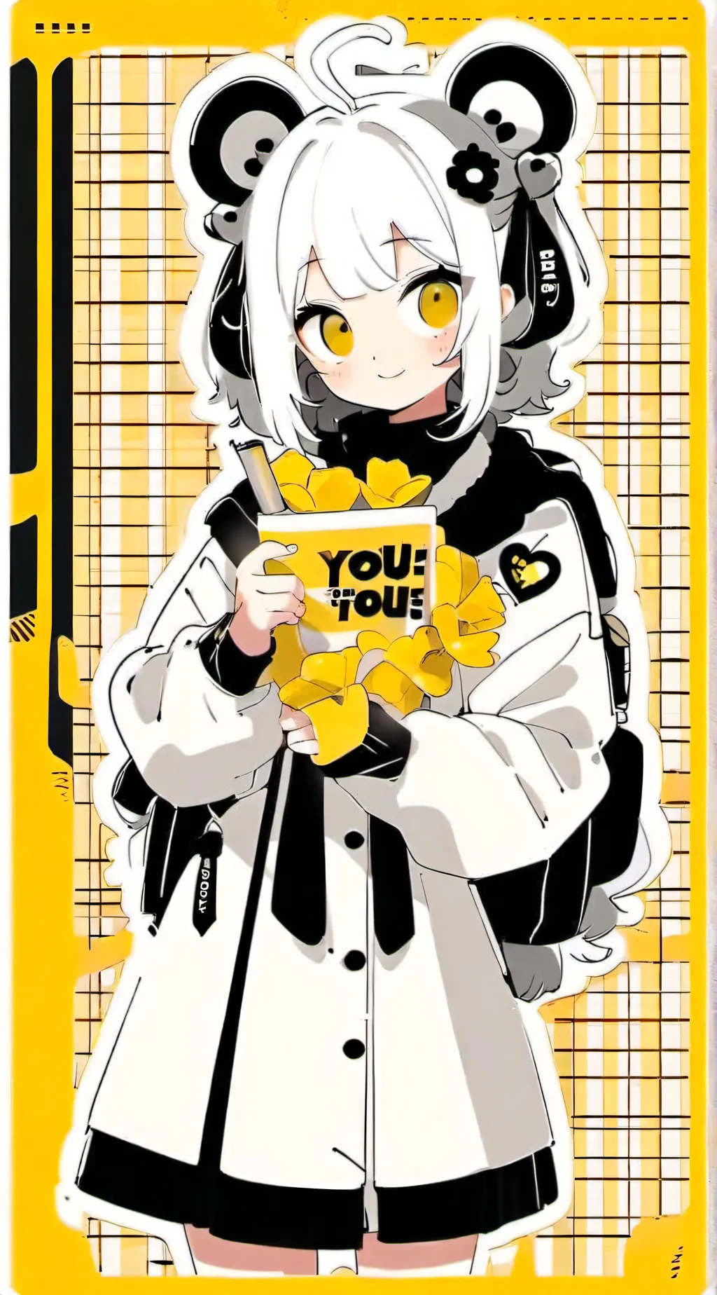 ai character: scp 999 girl background