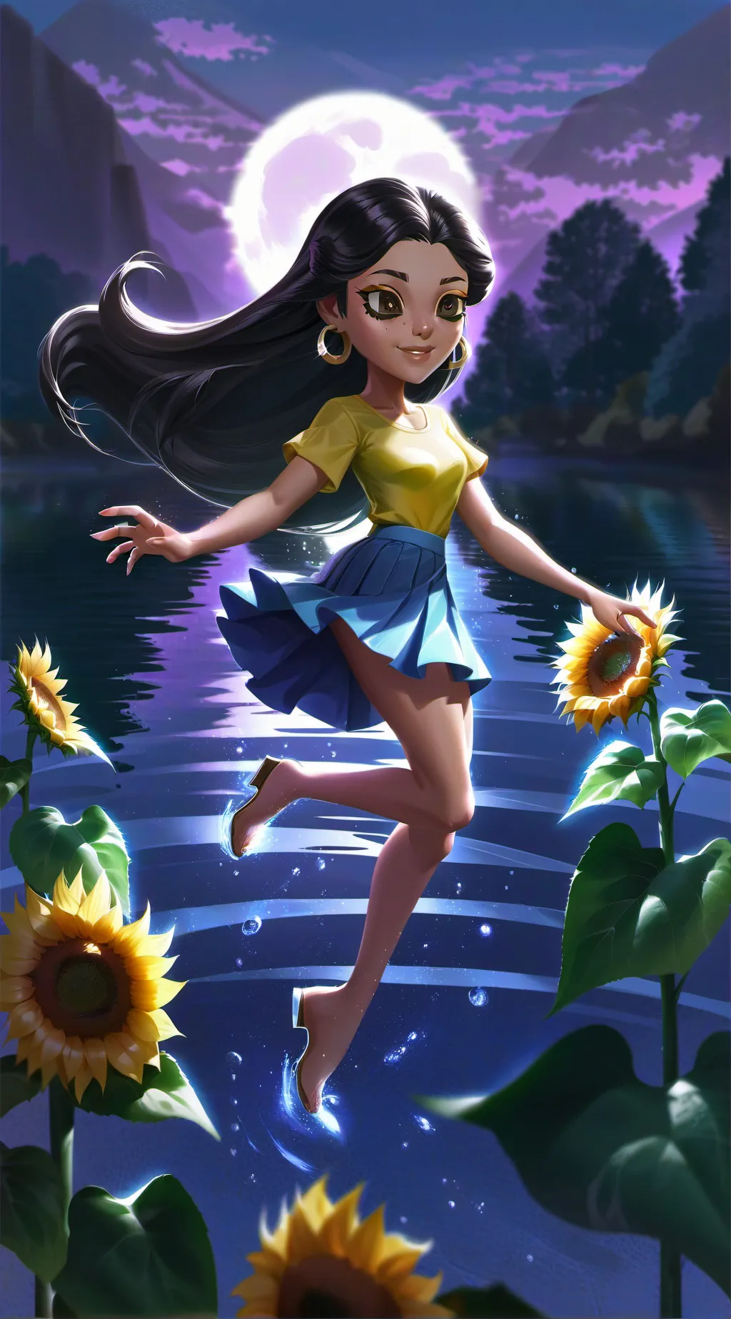 ai character: YouTube GC background