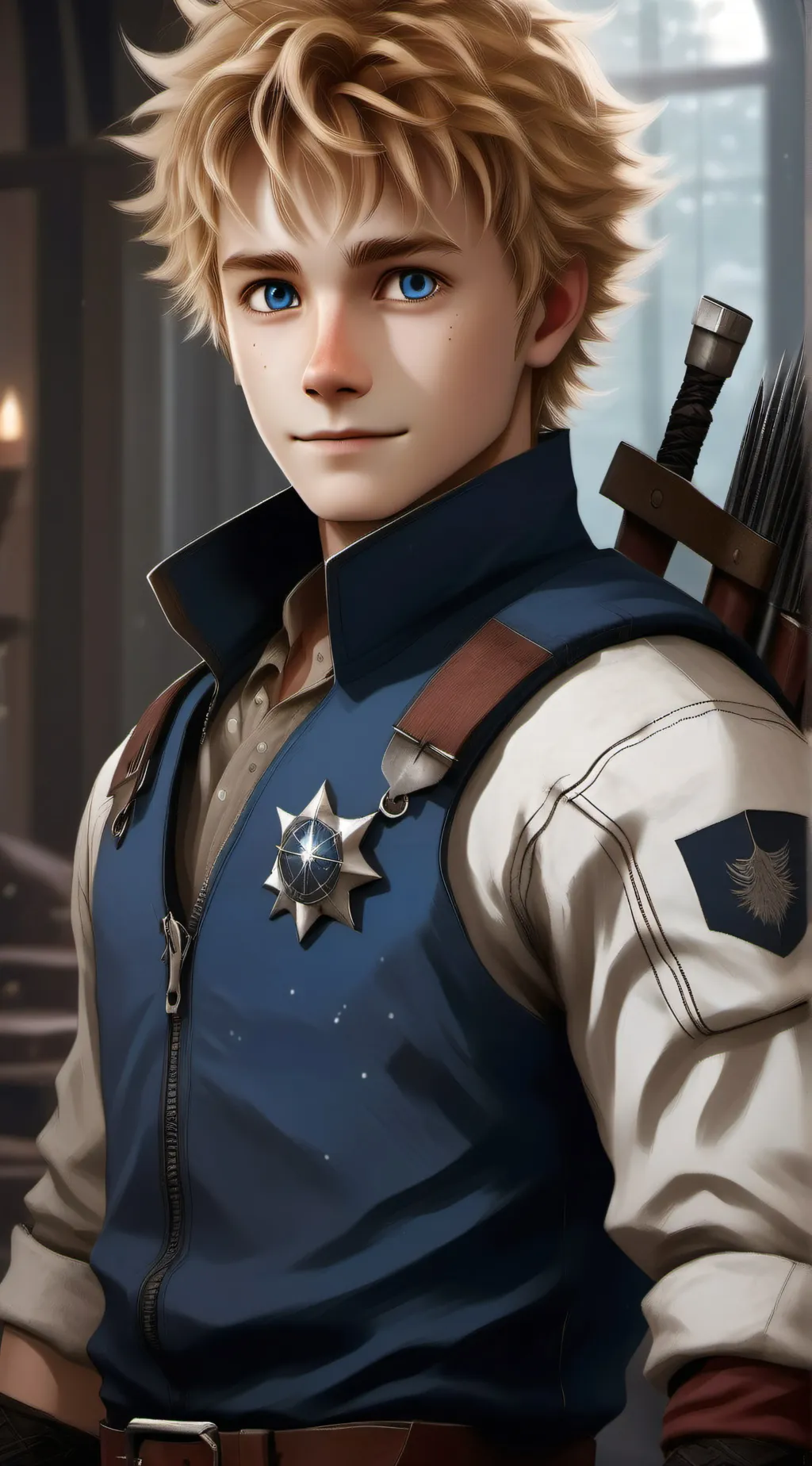 ai character: Keefe Sencen  background