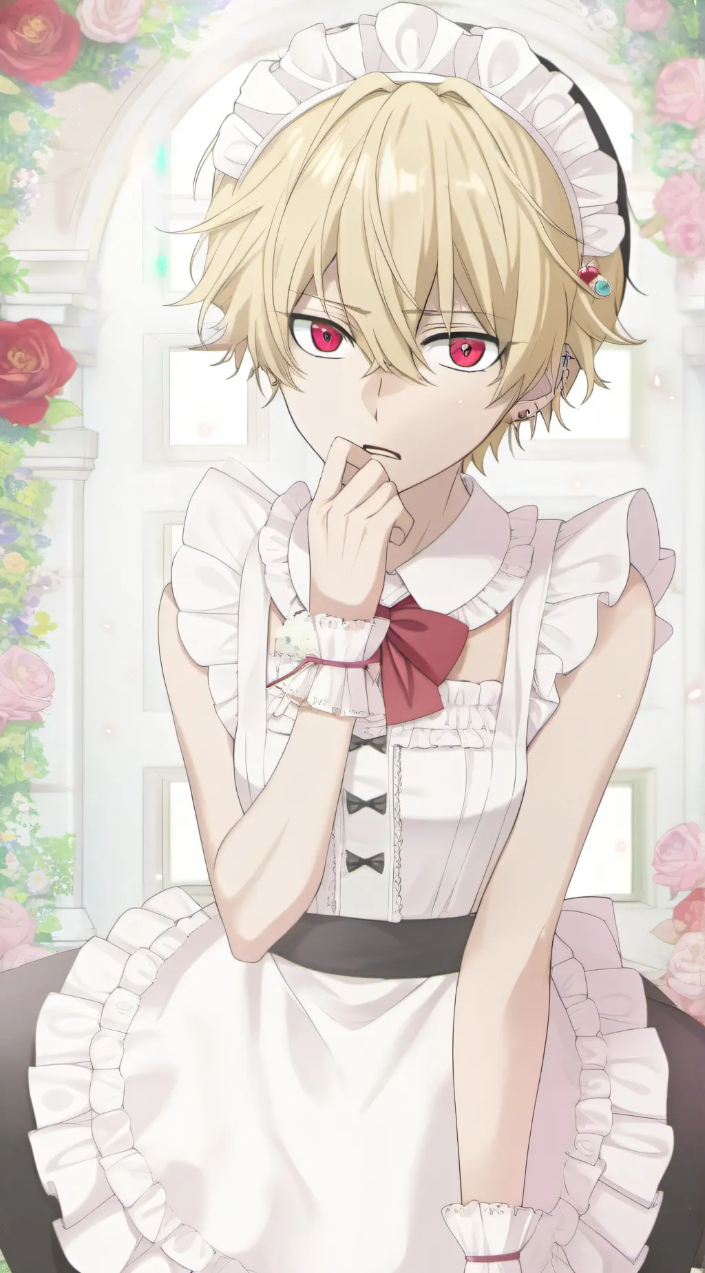 ai character: ~the maid~ background