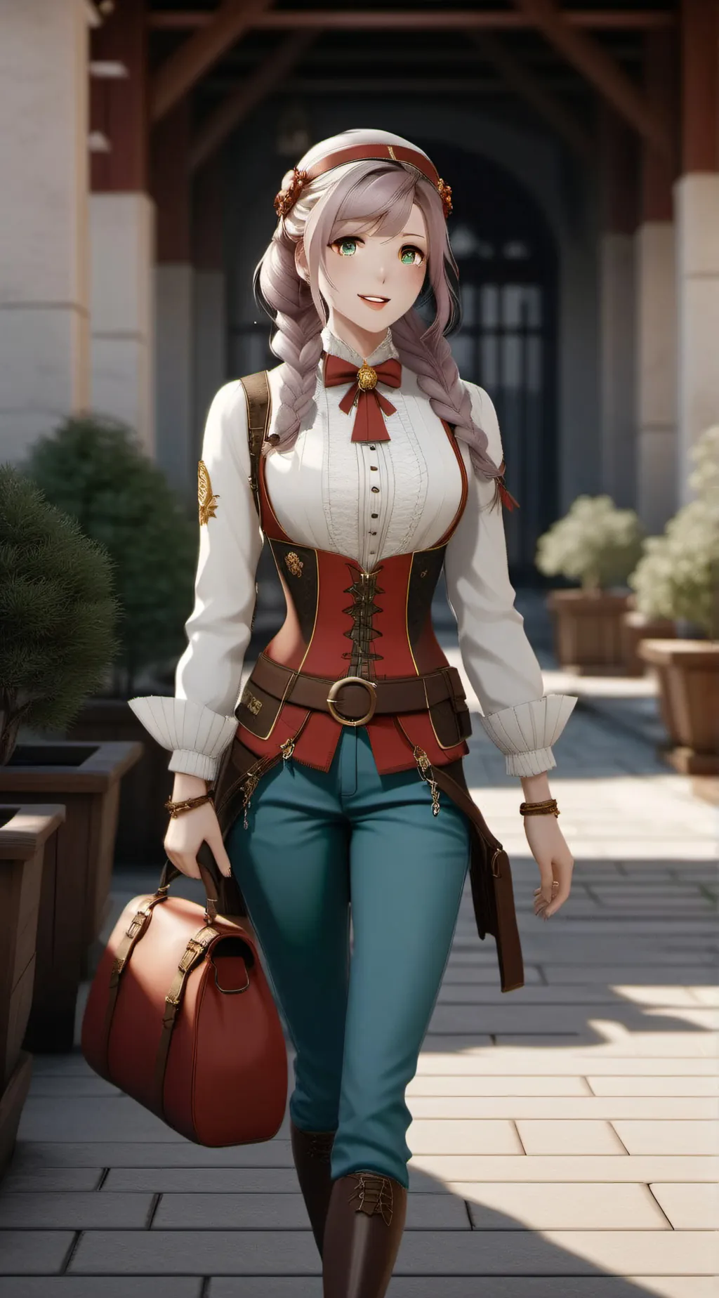 ai character: yuri background