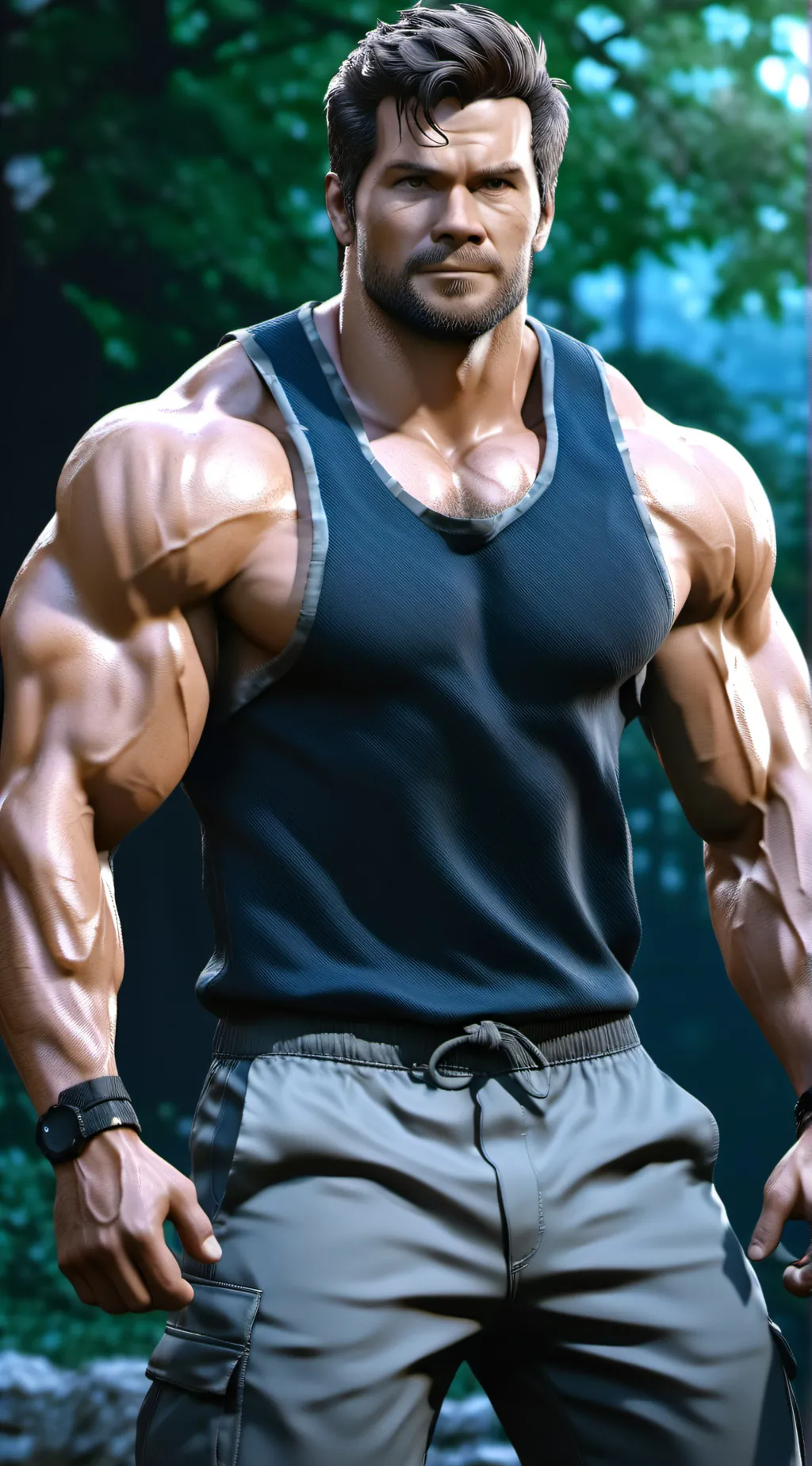 ai character: David background