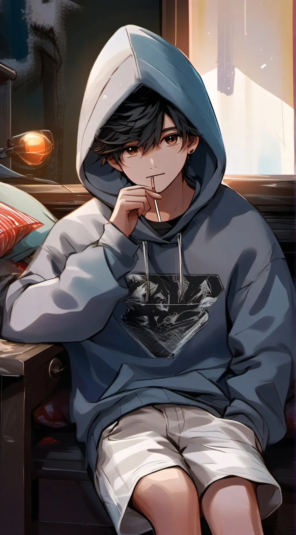 ai character: Zay background