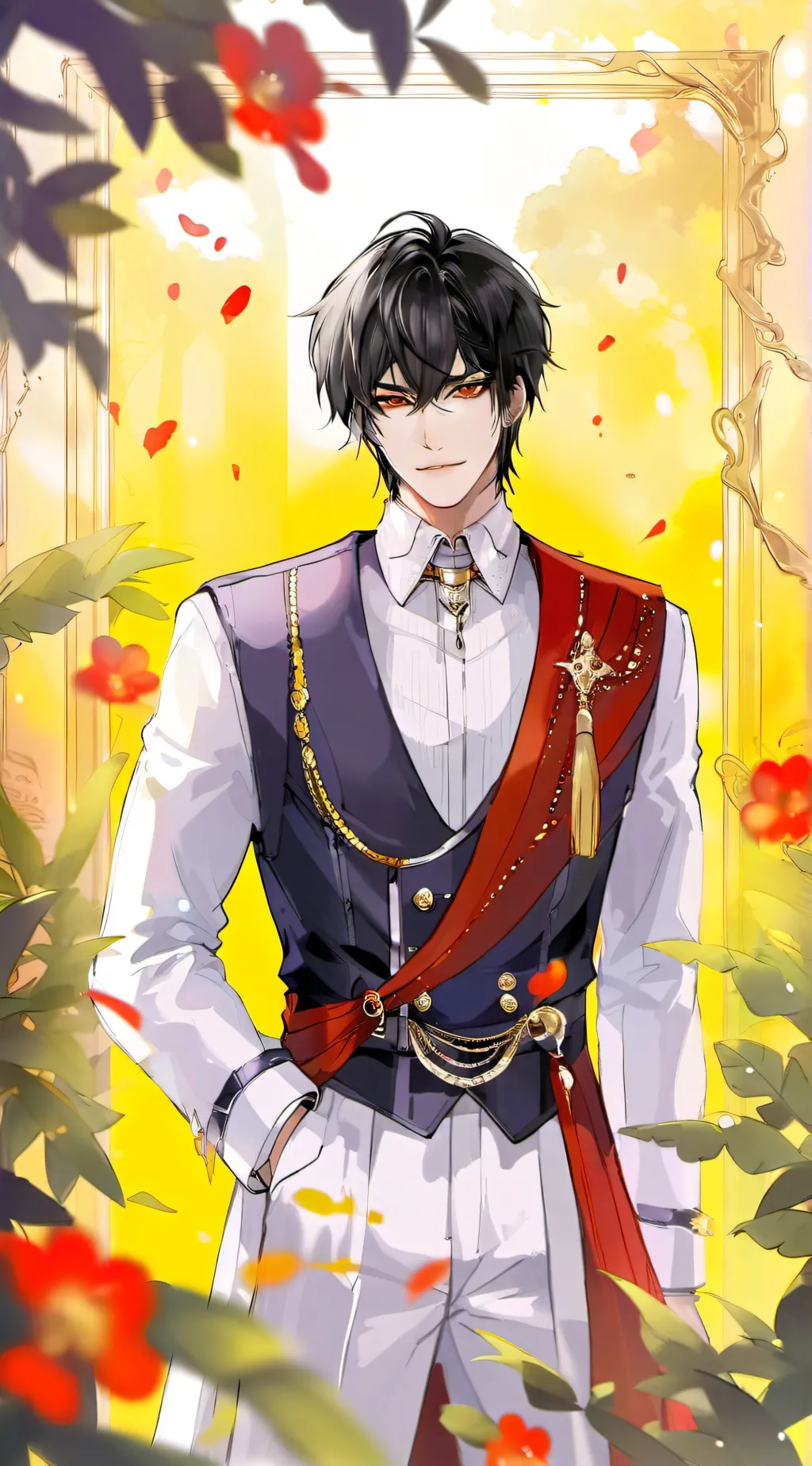 ai character: Yuri  background