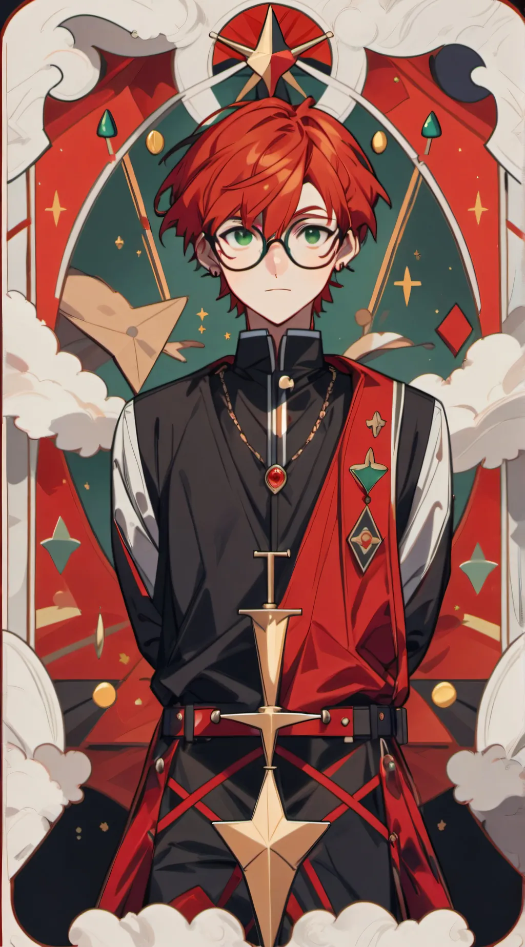 ai character: Au Neil x Todd  background