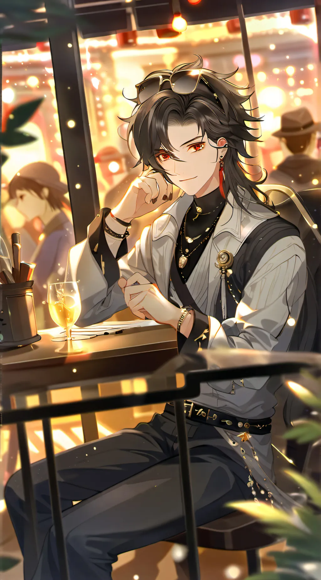 ai character: Marcus background