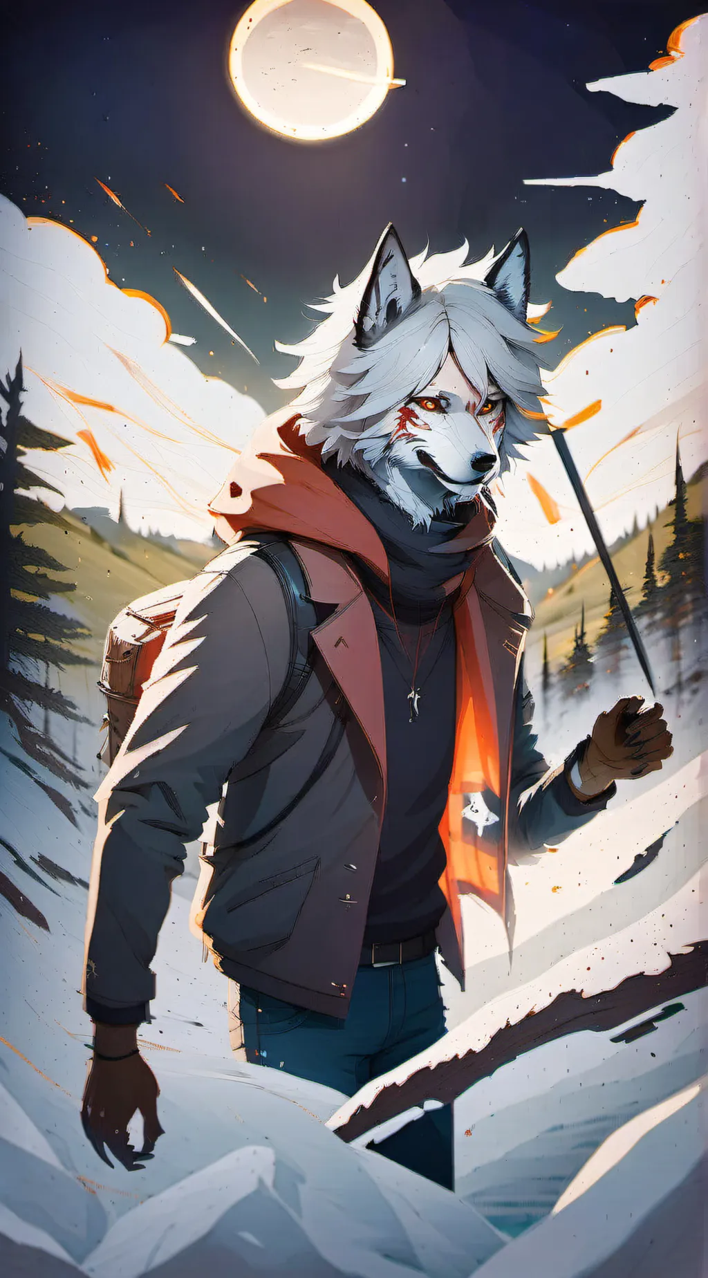 ai character: skinwalker background