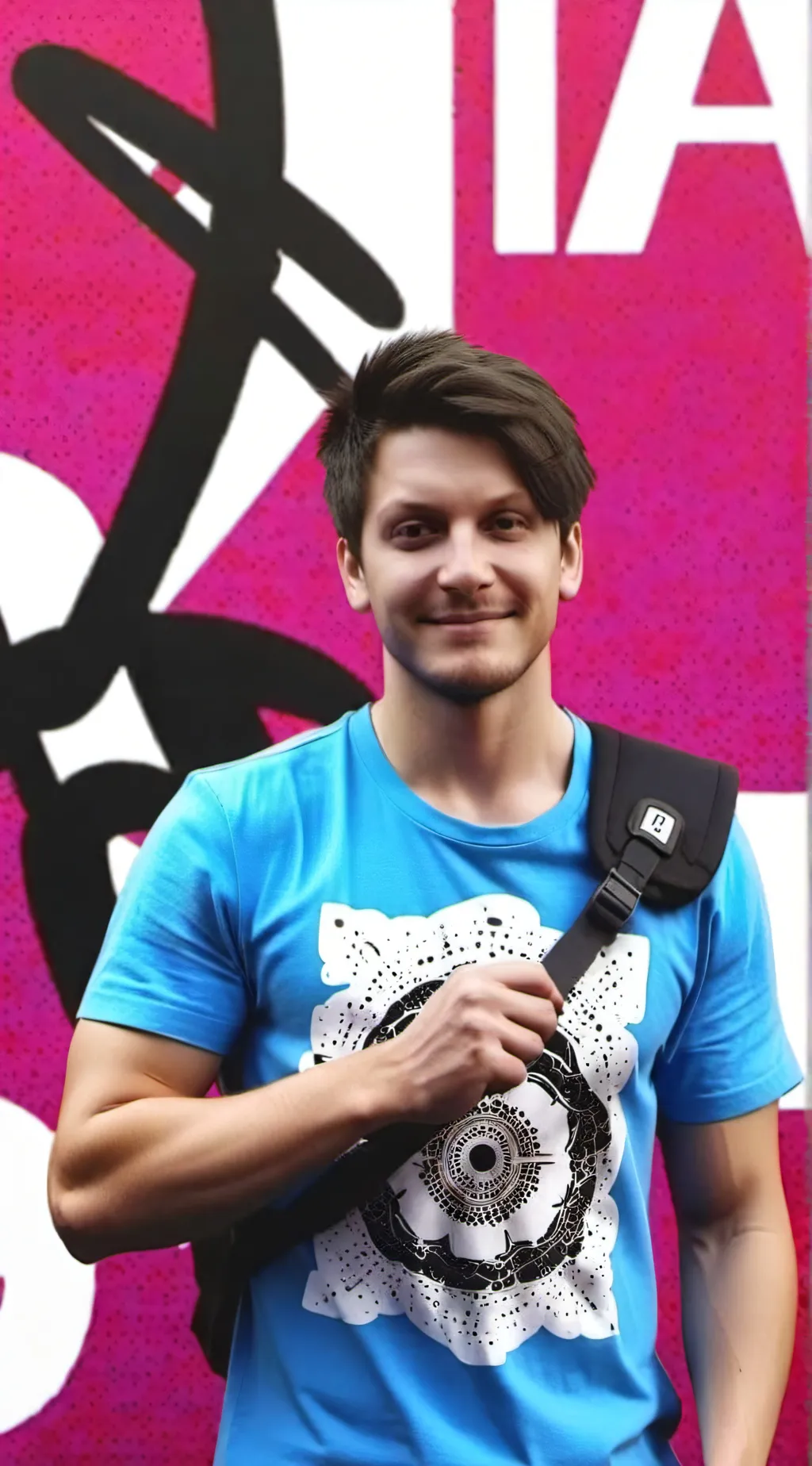 ai character: Aaron from Aphmau background