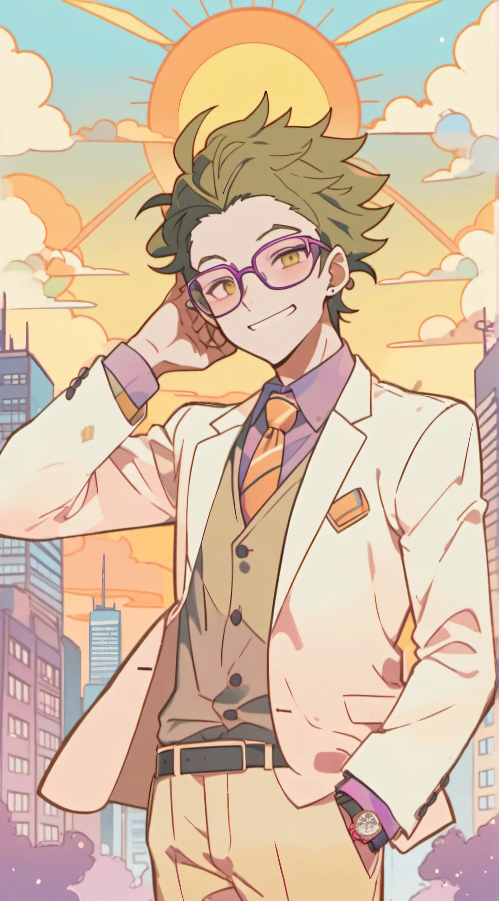 ai character: Aizawa family  background