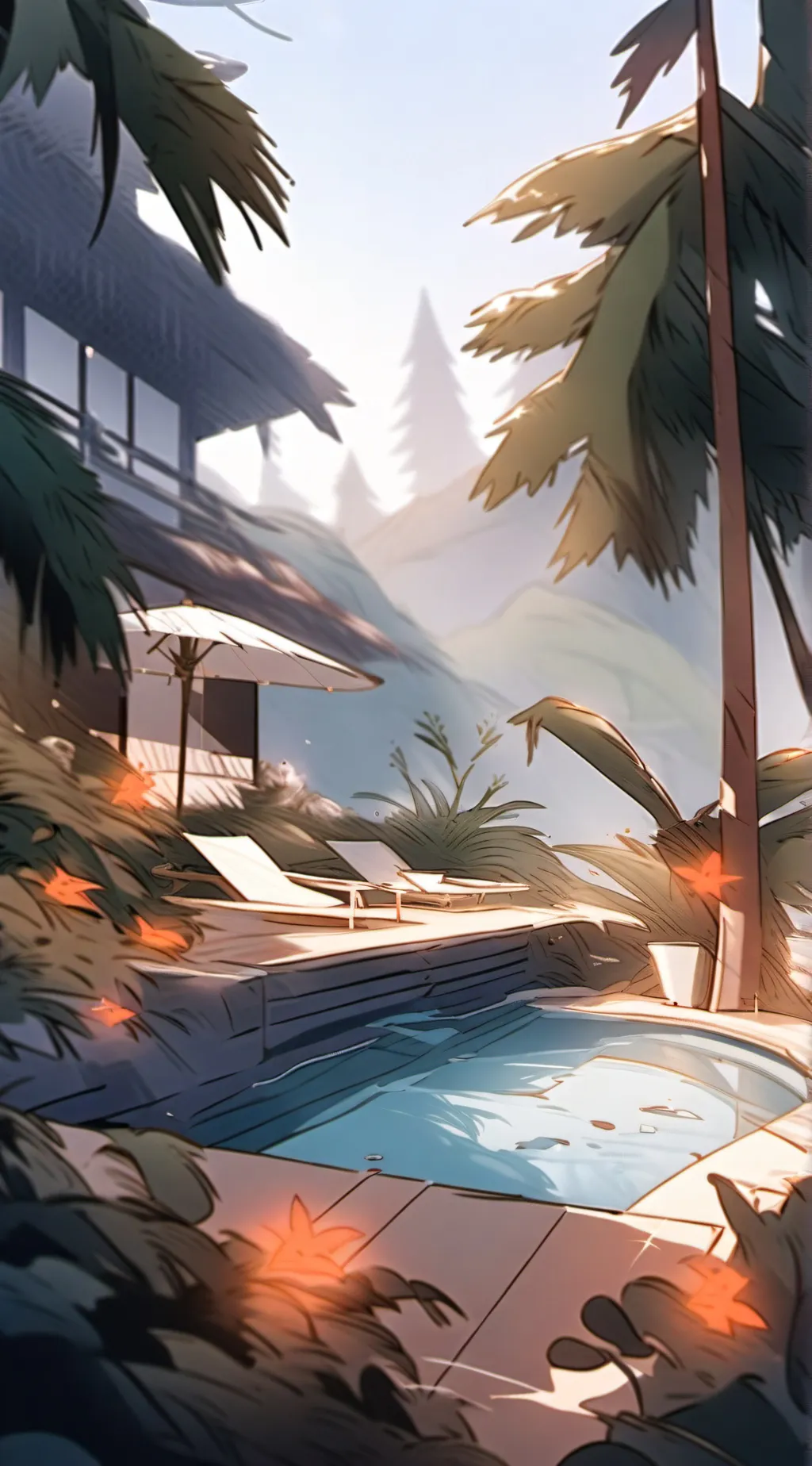 ai character: HH double date!! background