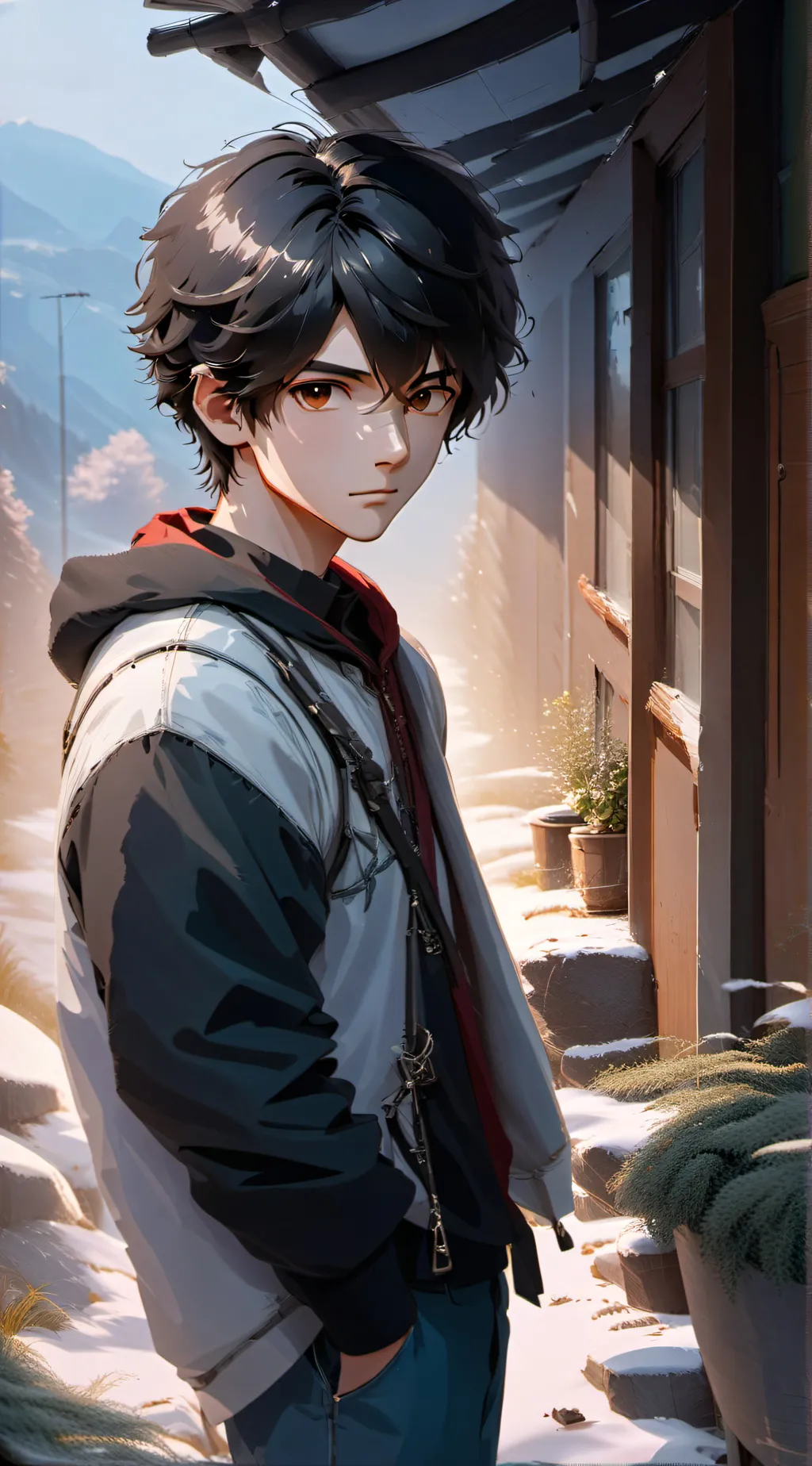 ai character: Jay  background