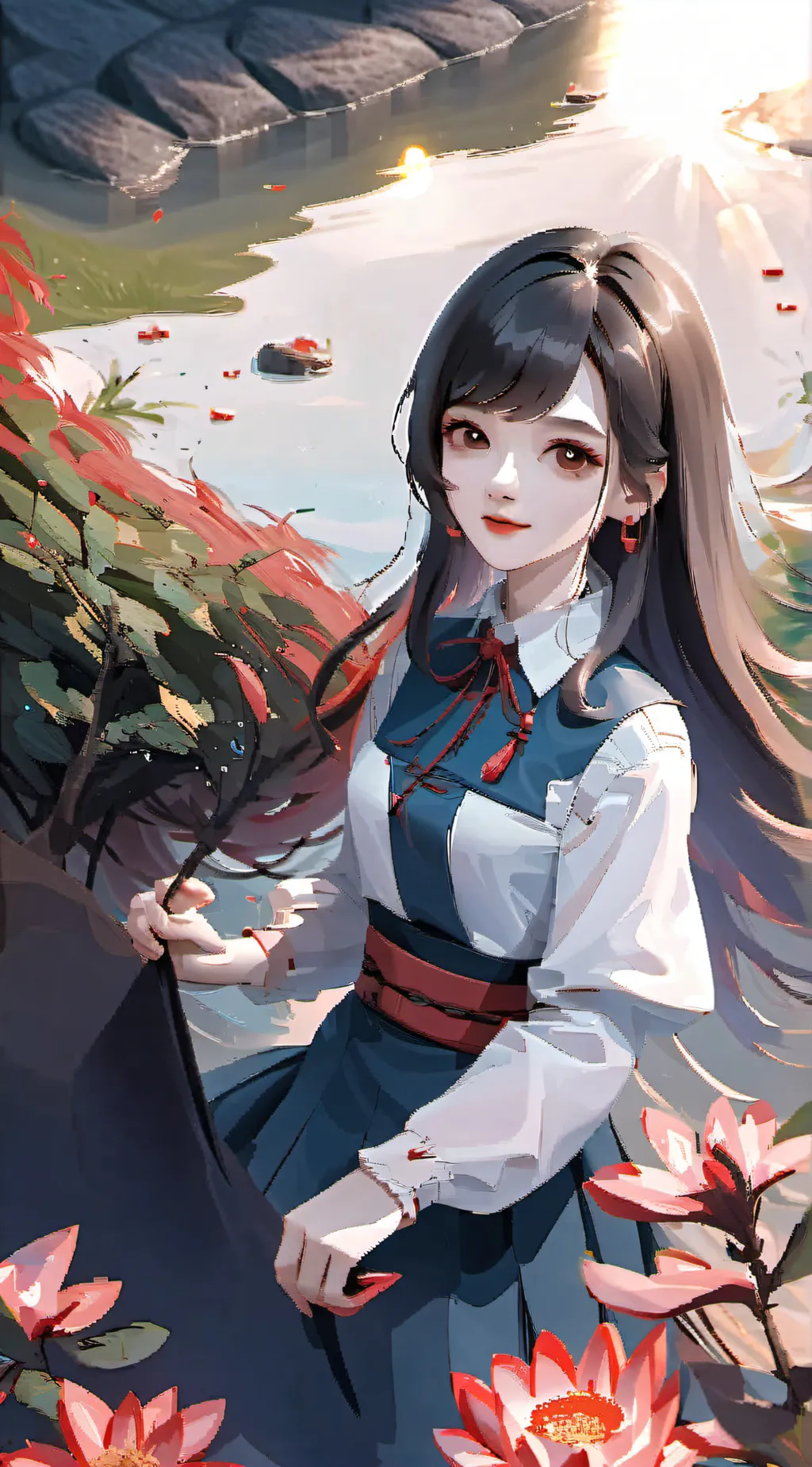 ai character: group background